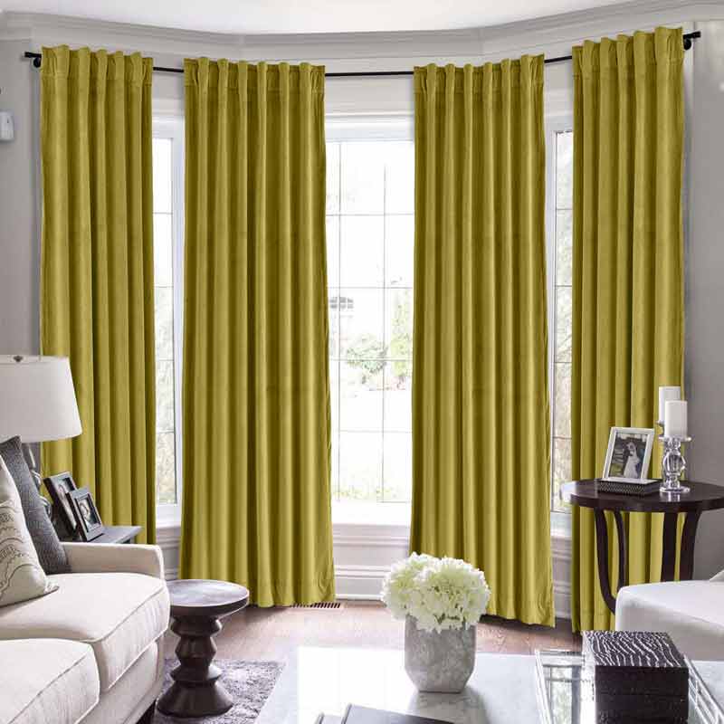 Maillard Velvet Curtains & Drapes Soft Top - Image 47