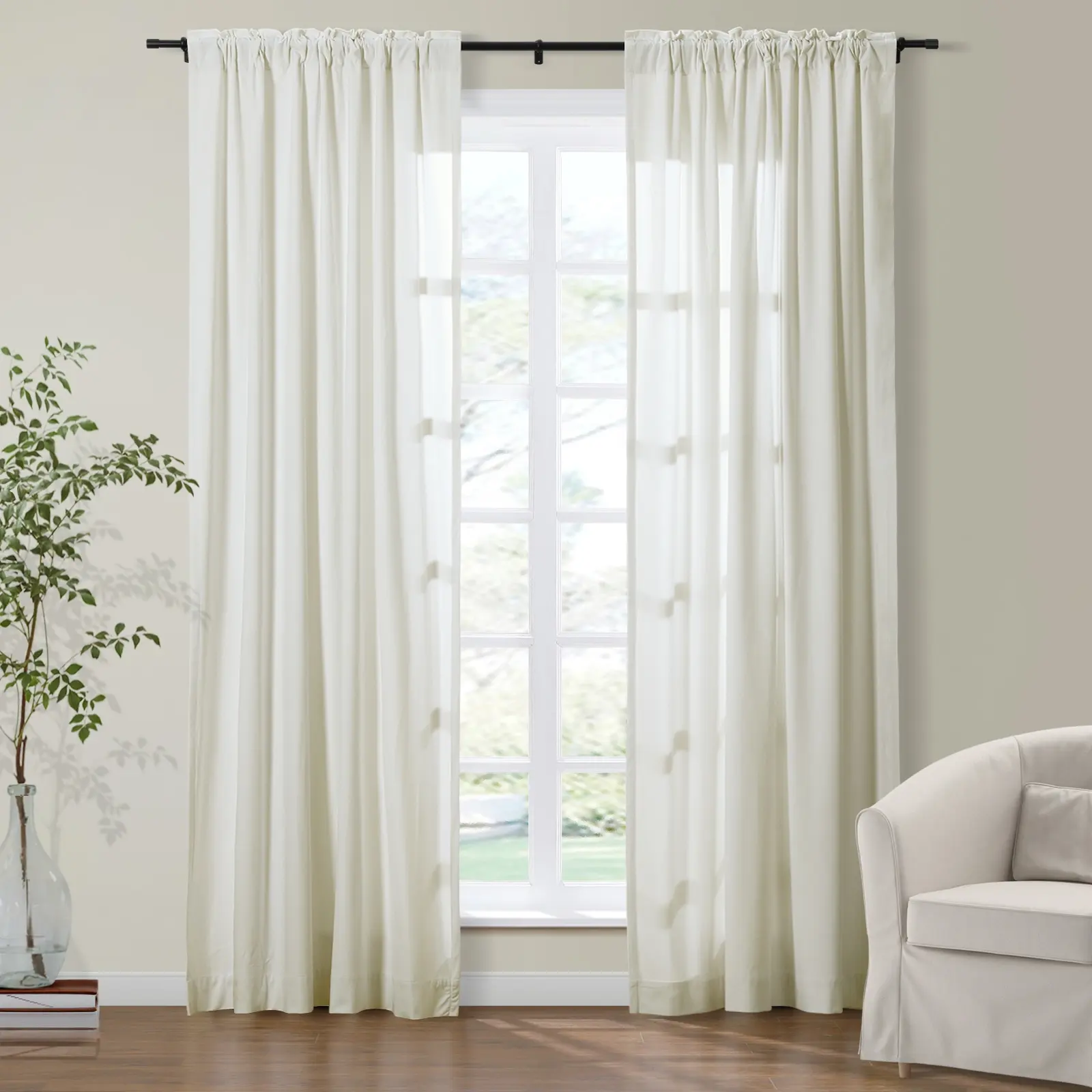 Maillard Velvet Curtains & Drapes Soft Top - Image 83