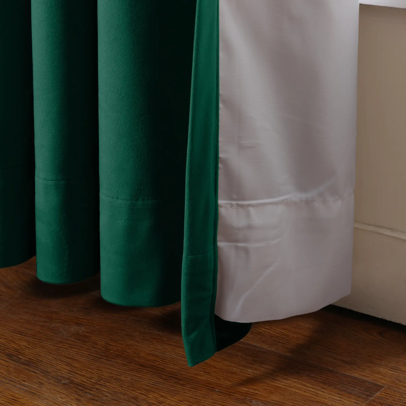 Maillard Velvet Curtains & Drapes Pleated - Image 10