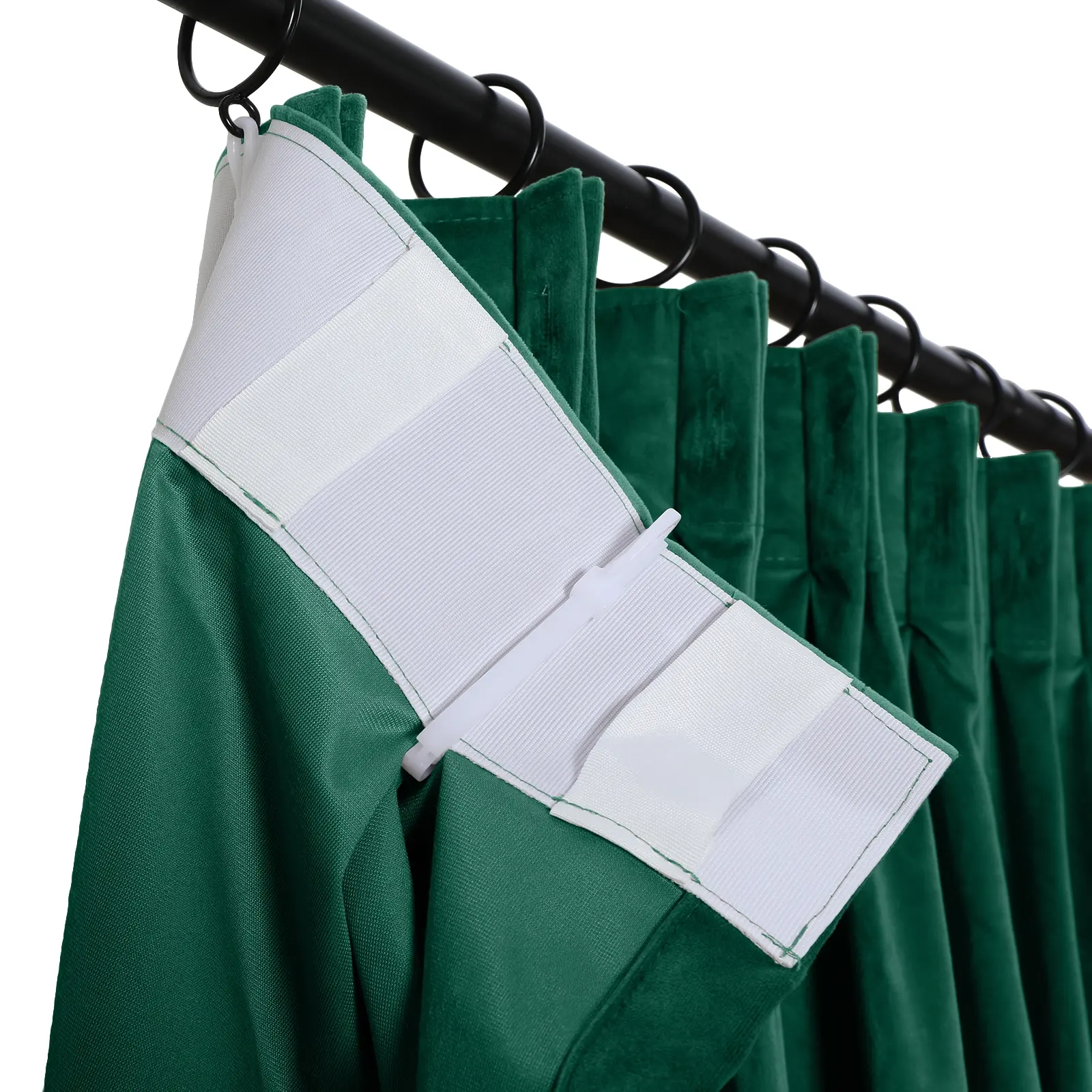 Maillard Velvet Curtains & Drapes Pleated - Image 16