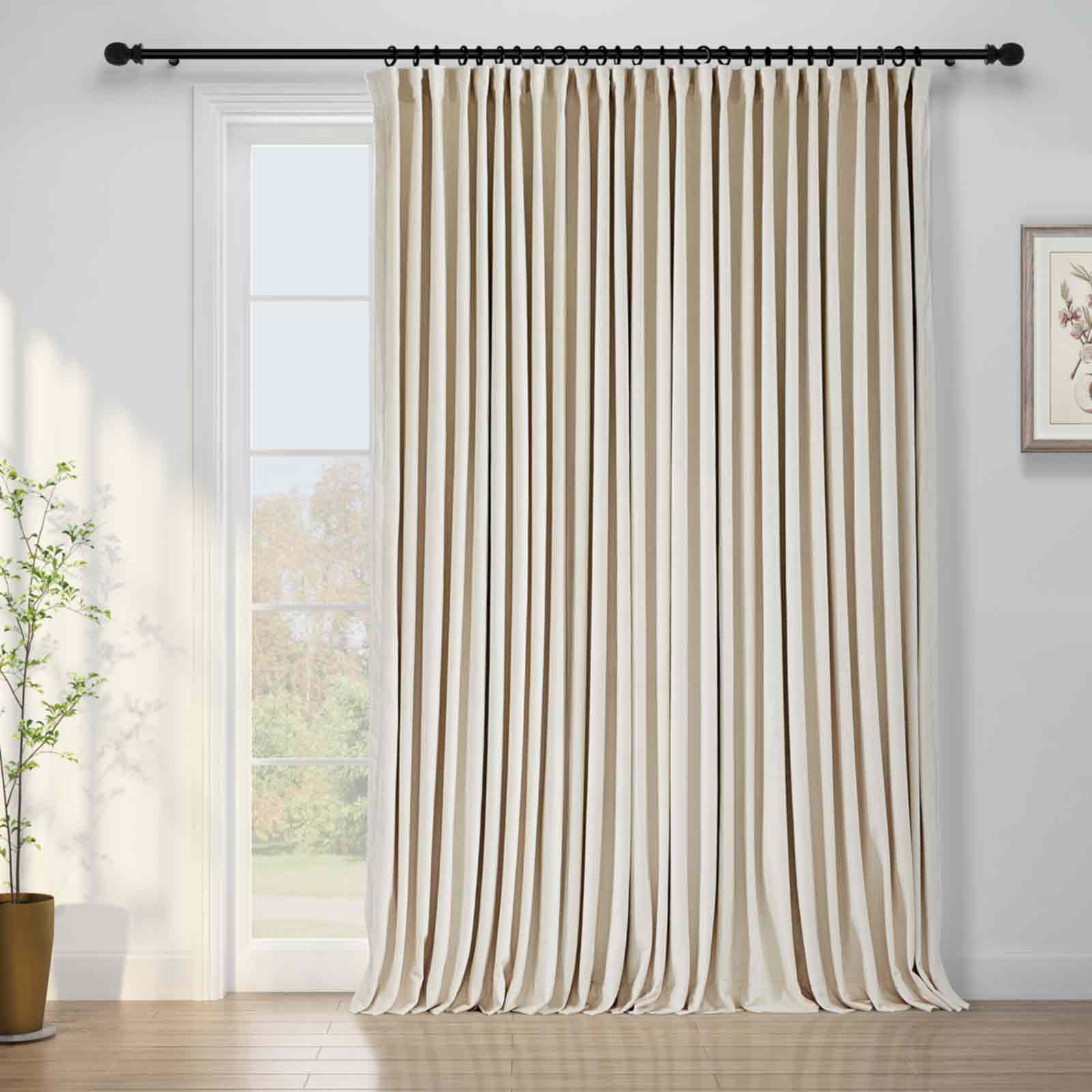Maillard Velvet Curtains & Drapes Pleated - Image 18