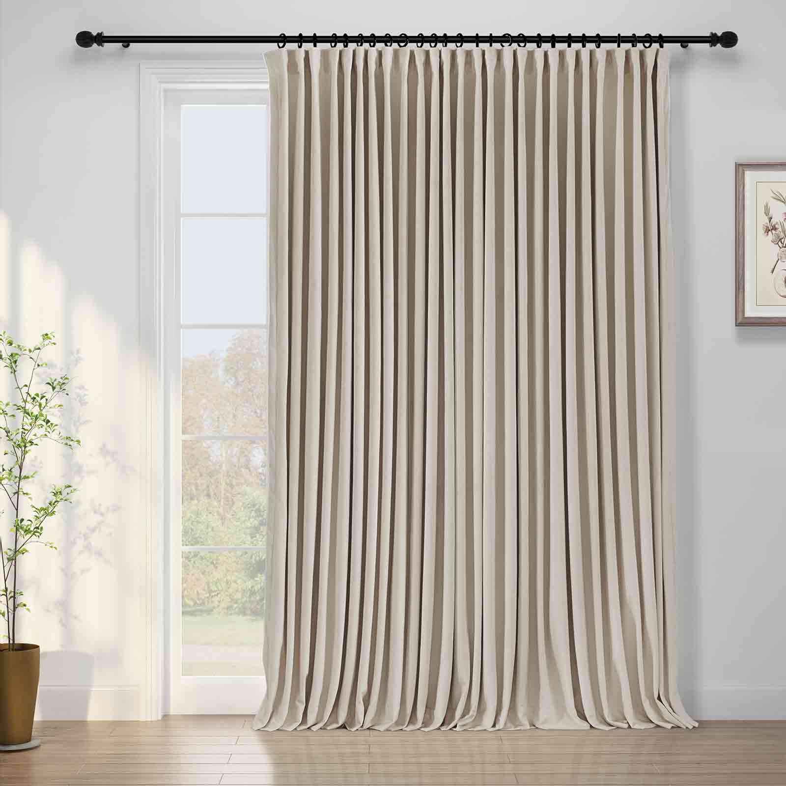 Maillard Velvet Curtains & Drapes Pleated - Image 20