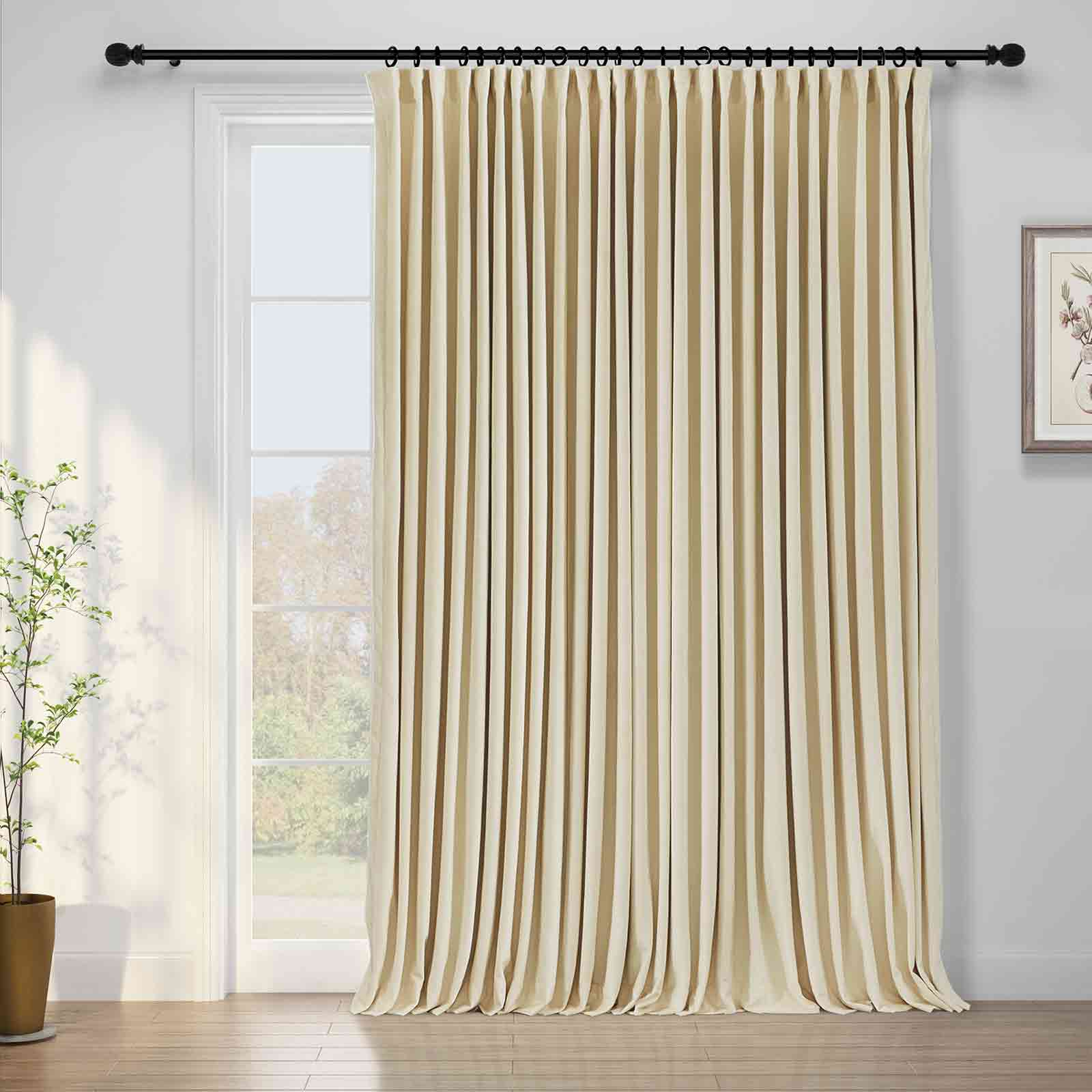 Maillard Velvet Curtains & Drapes Pleated - Image 21