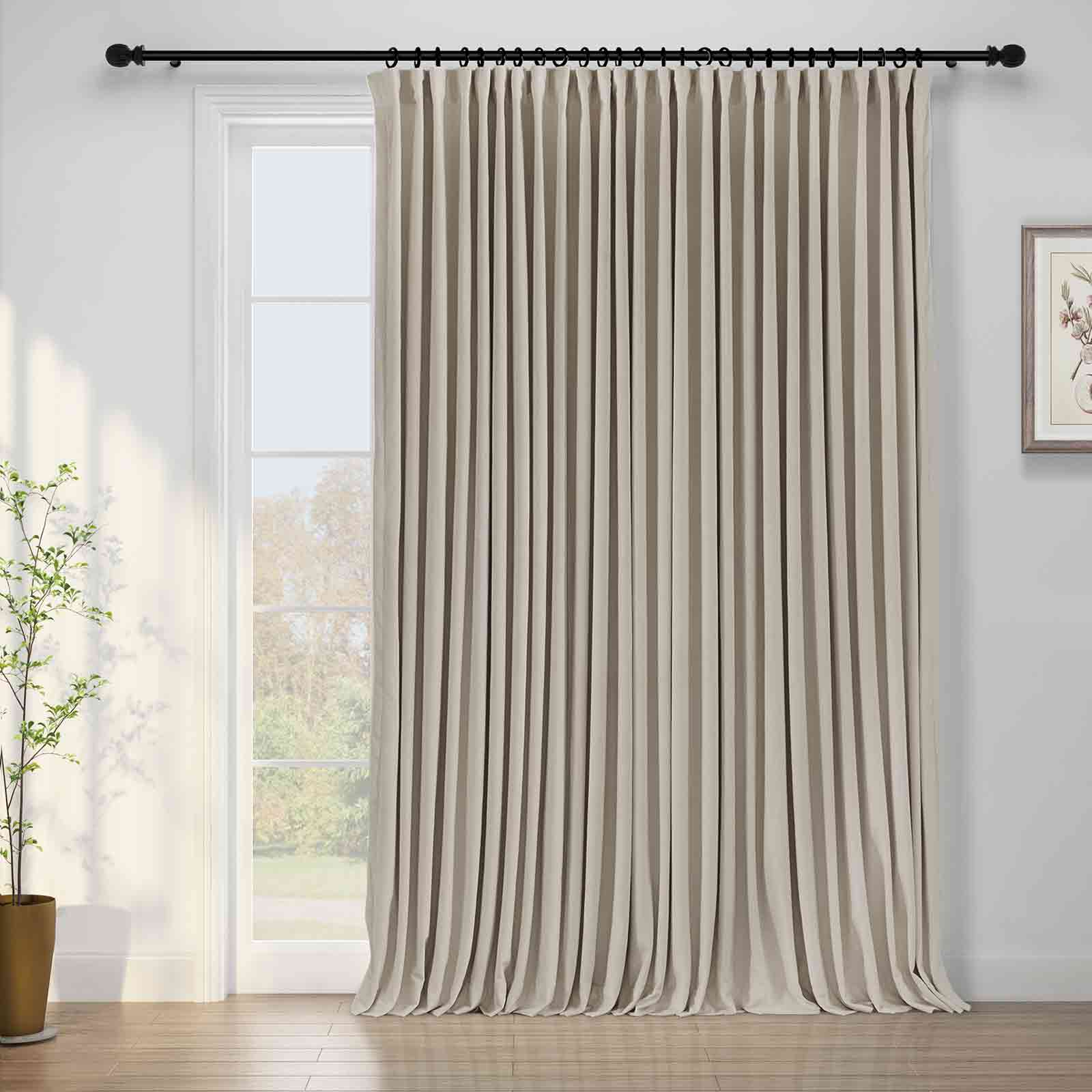 Maillard Velvet Curtains & Drapes Pleated - Image 23