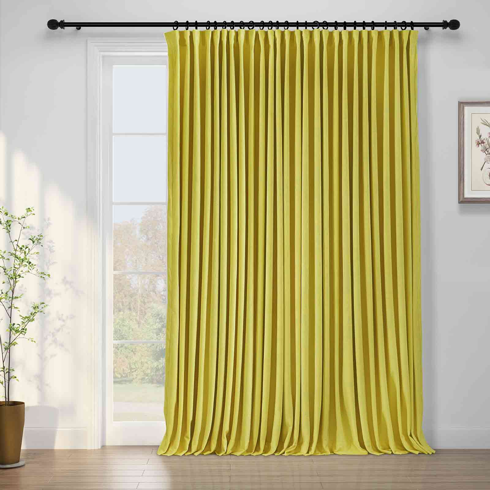 Maillard Velvet Curtains & Drapes Pleated - Image 28