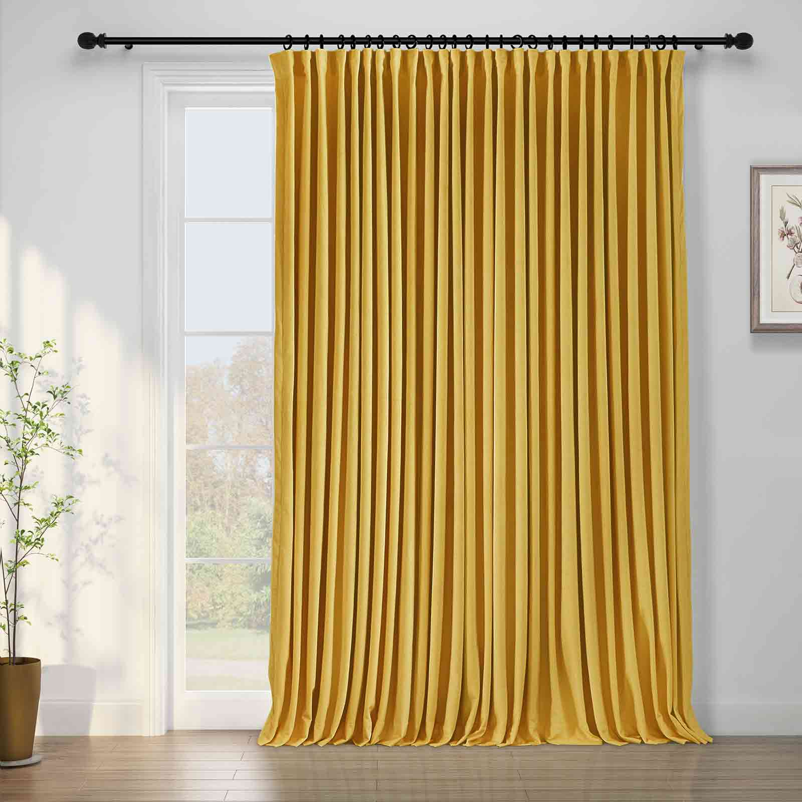 Maillard Velvet Curtains & Drapes Pleated - Image 29