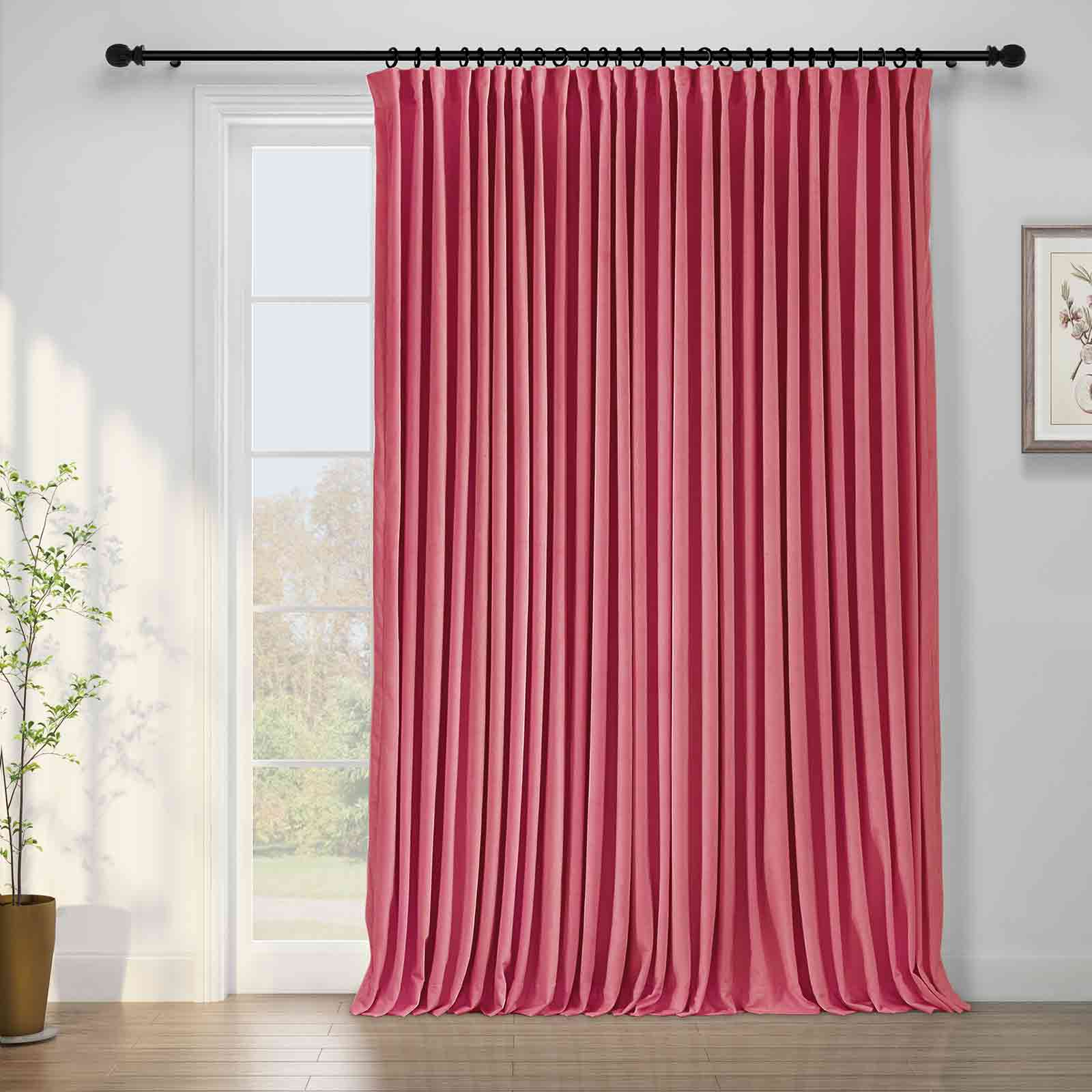 Maillard Velvet Curtains & Drapes Pleated - Image 33