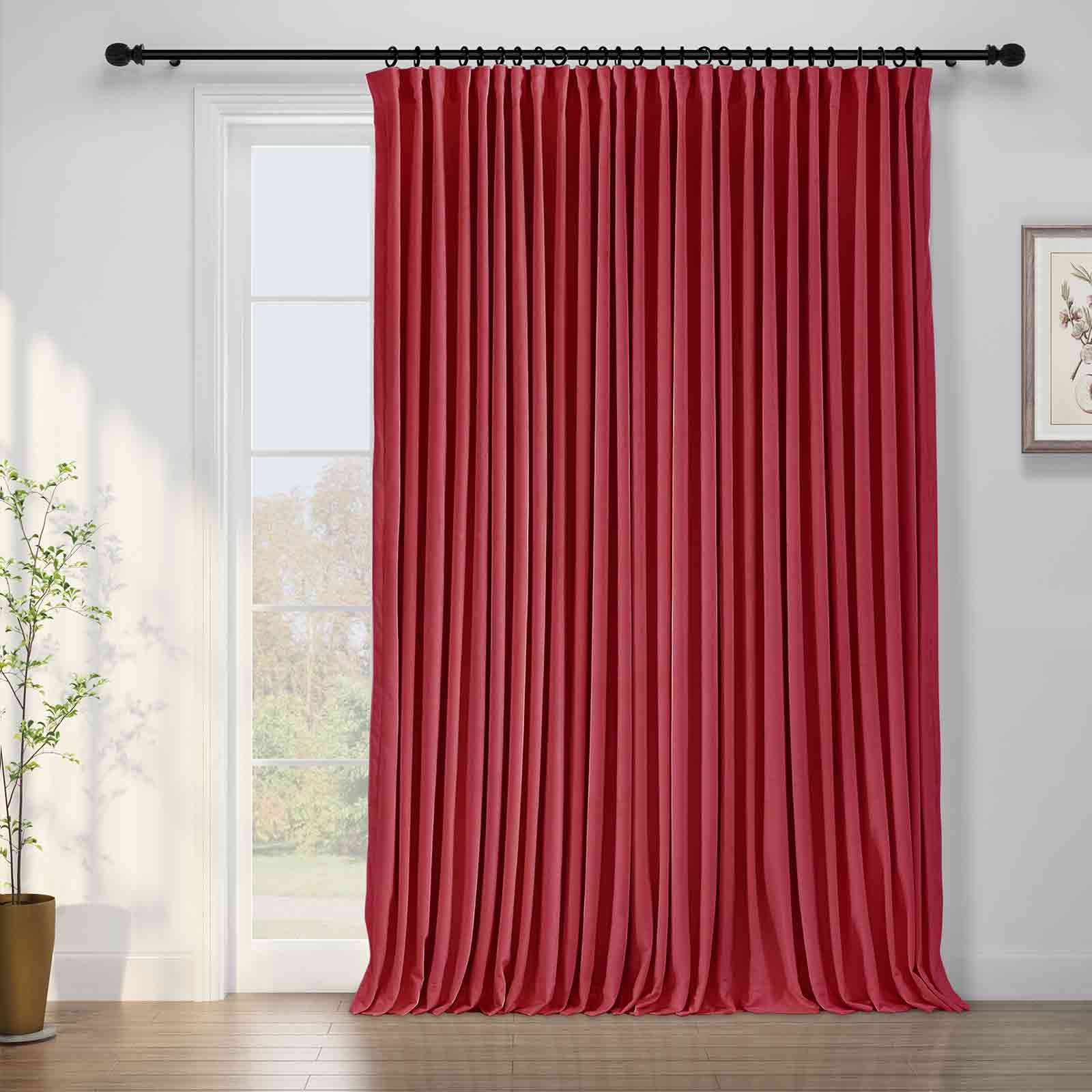 Maillard Velvet Curtains & Drapes Pleated - Image 35