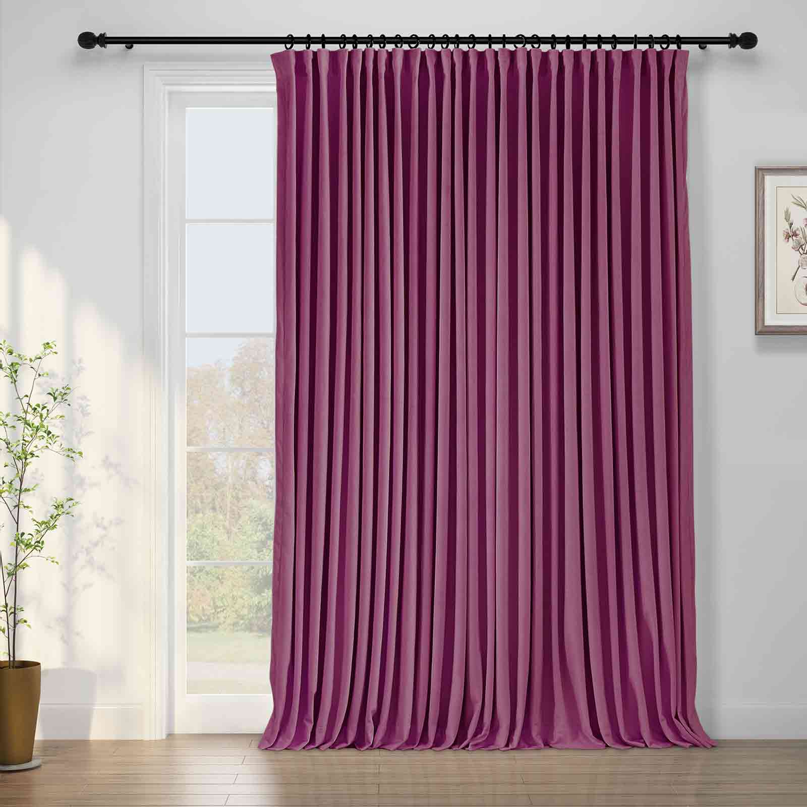Maillard Velvet Curtains & Drapes Pleated - Image 37