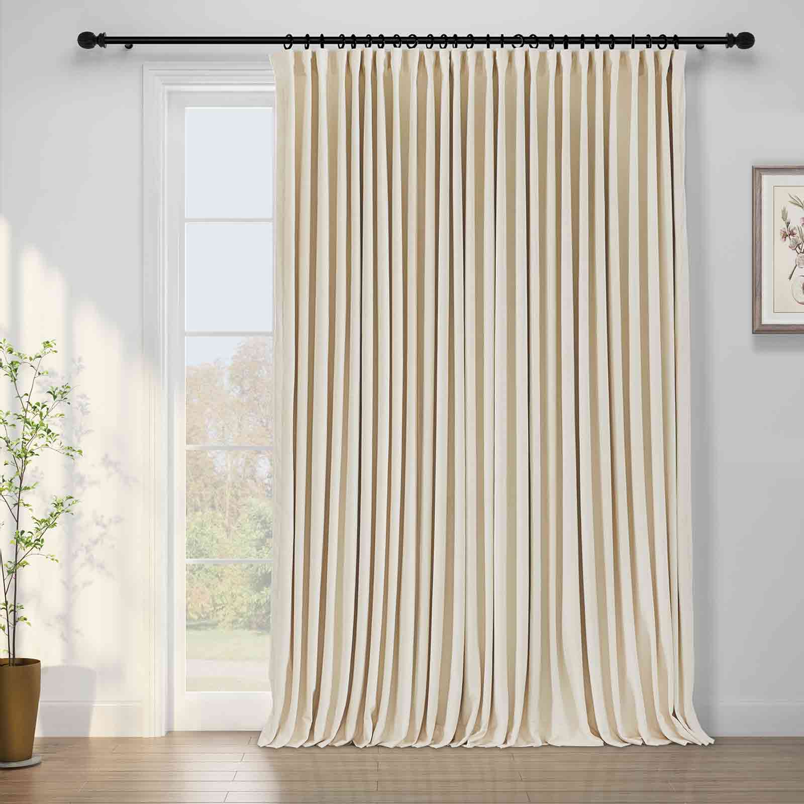 Maillard Velvet Curtains & Drapes Pleated - Image 38