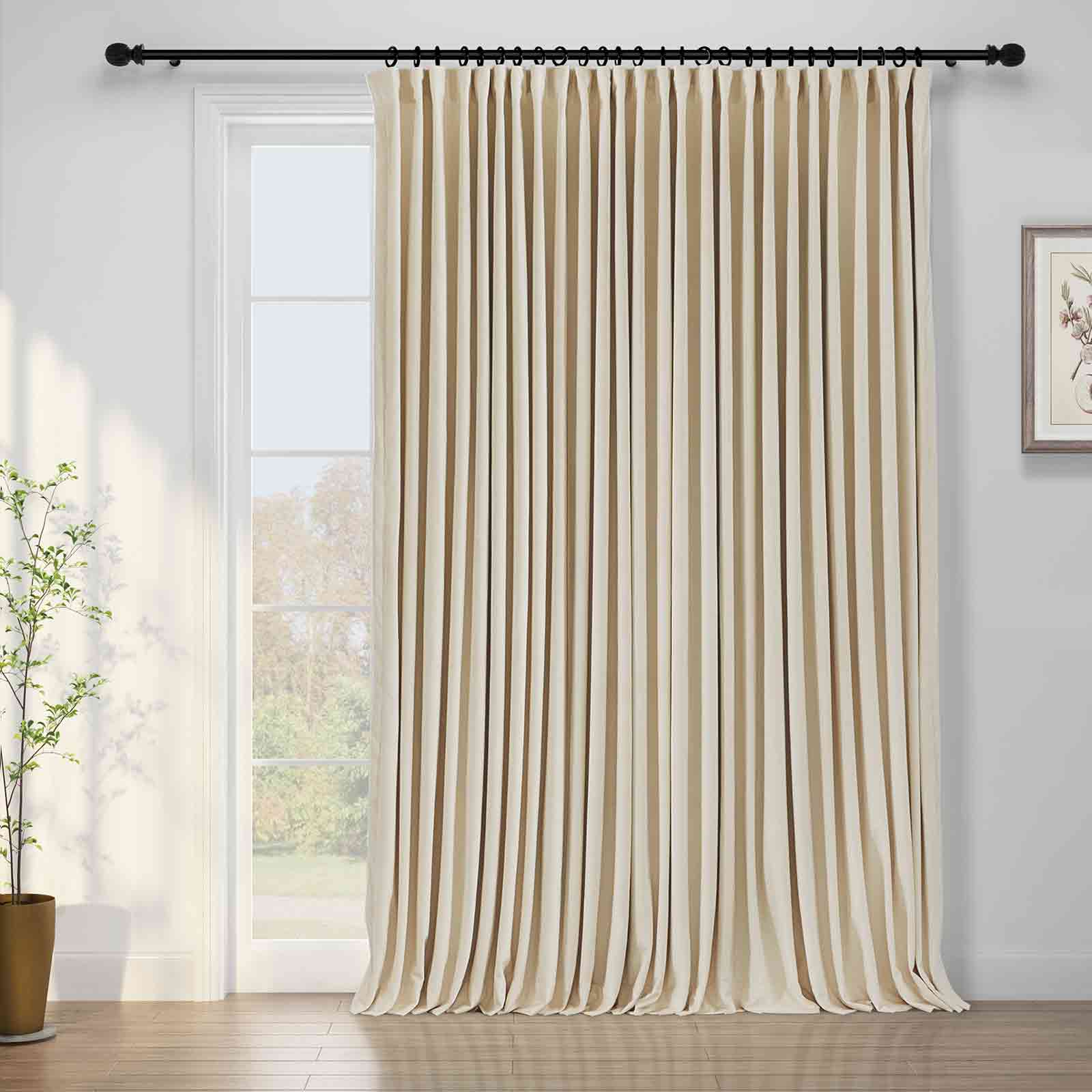 Maillard Velvet Curtains & Drapes Pleated - Image 39