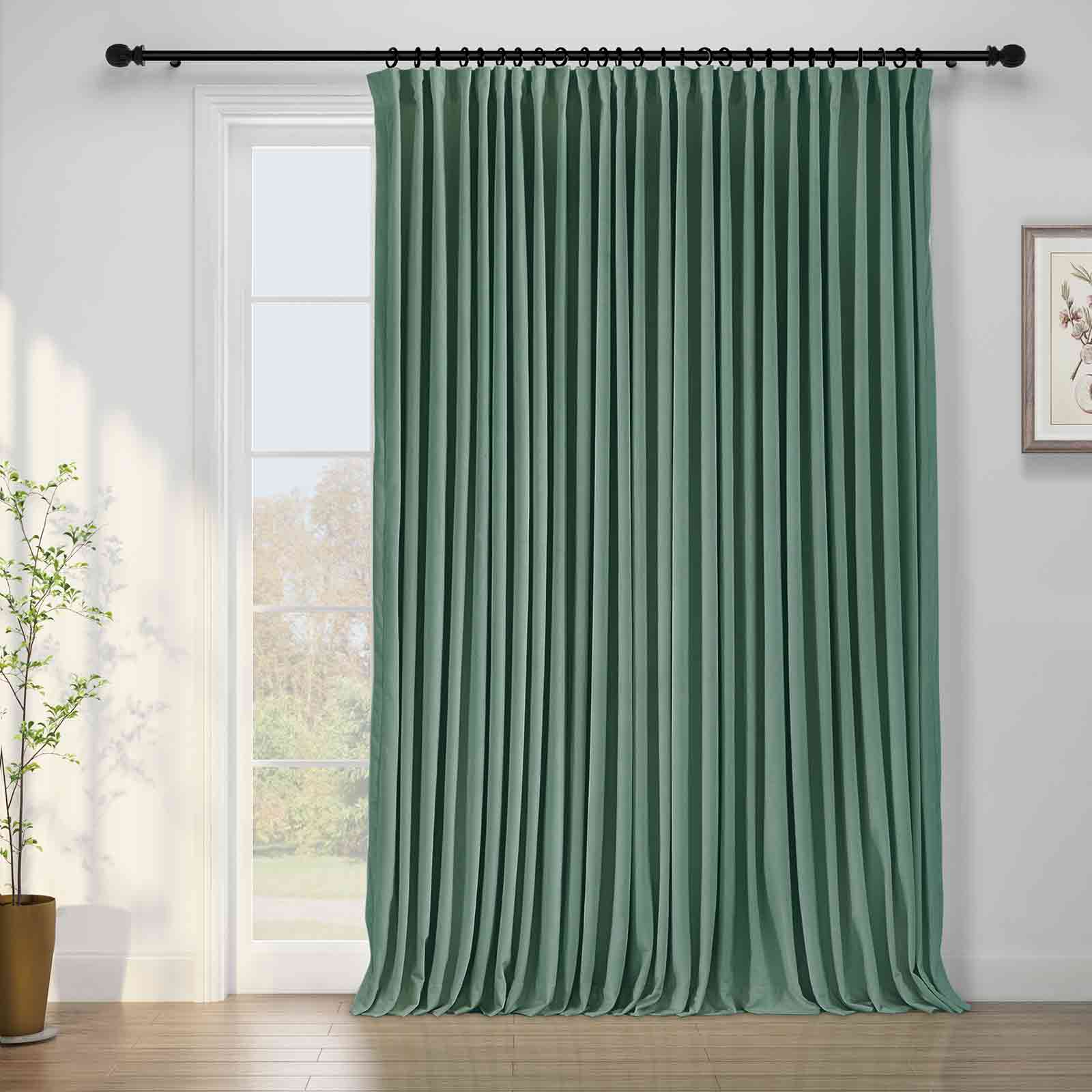 Maillard Velvet Curtains & Drapes Pleated - Image 41