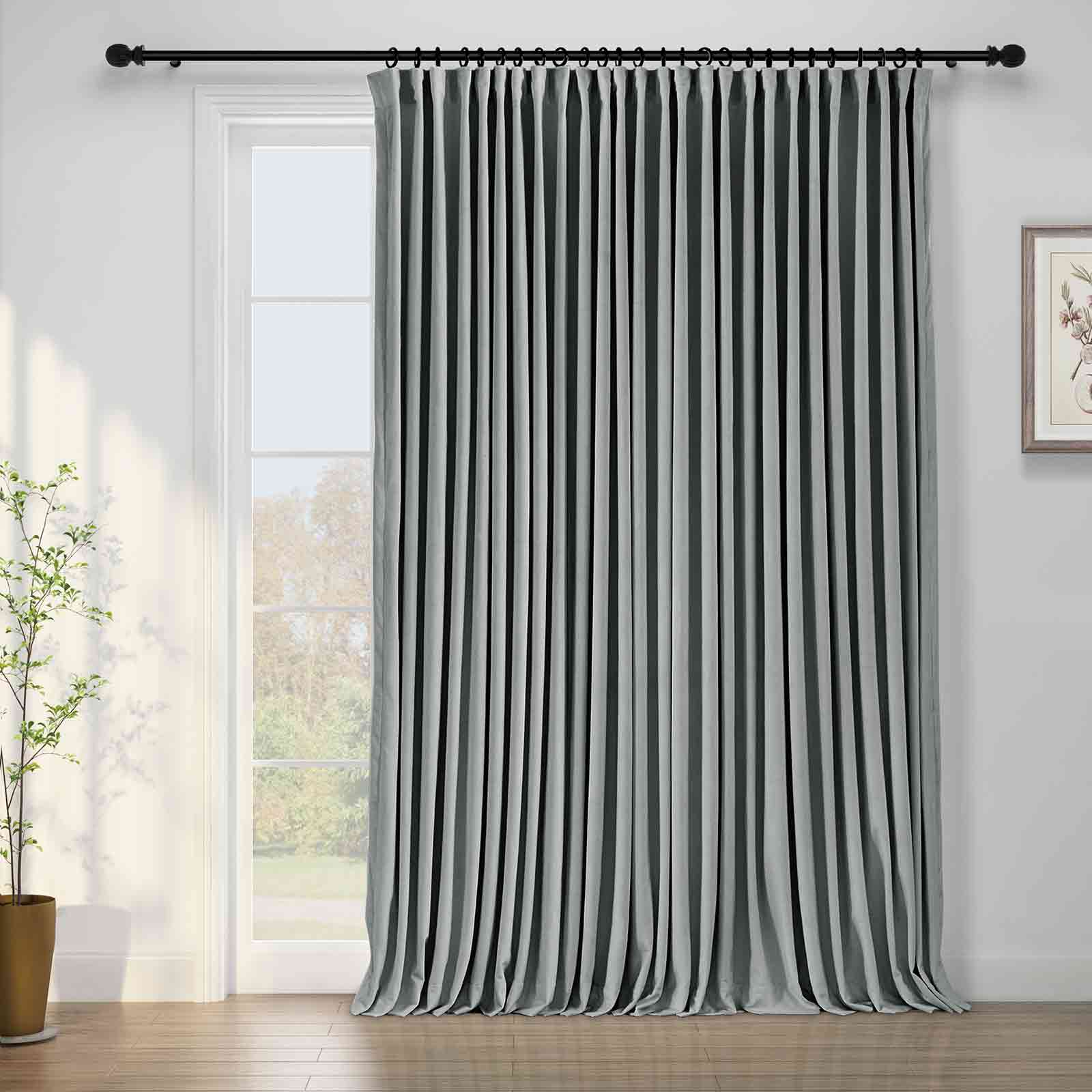 Maillard Velvet Curtains & Drapes Pleated - Image 42