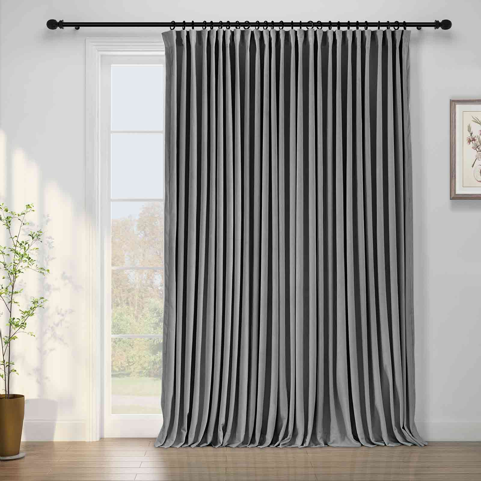 Maillard Velvet Curtains & Drapes Pleated - Image 43