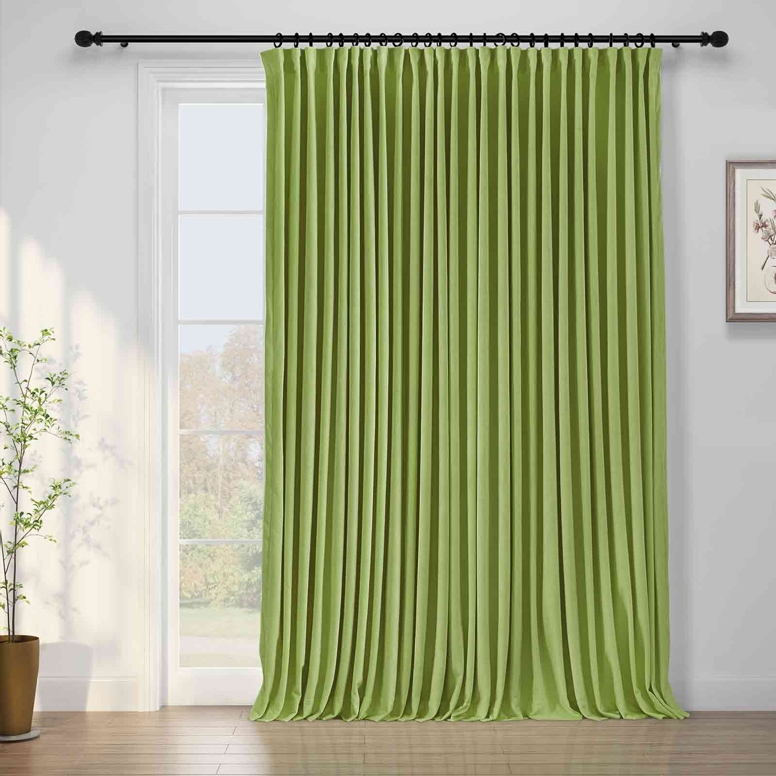 Maillard Velvet Curtains & Drapes Pleated - Image 48