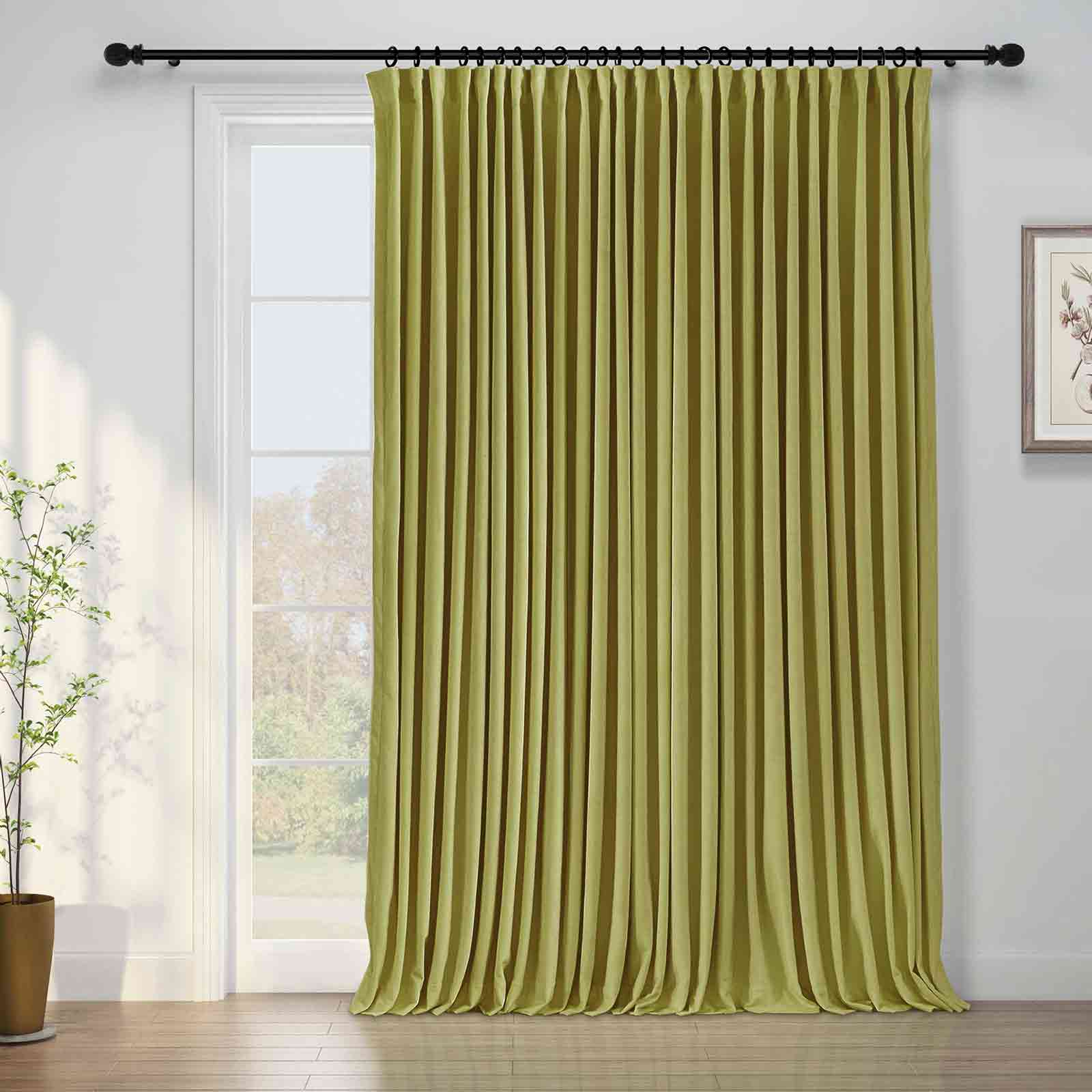 Maillard Velvet Curtains & Drapes Pleated - Image 49