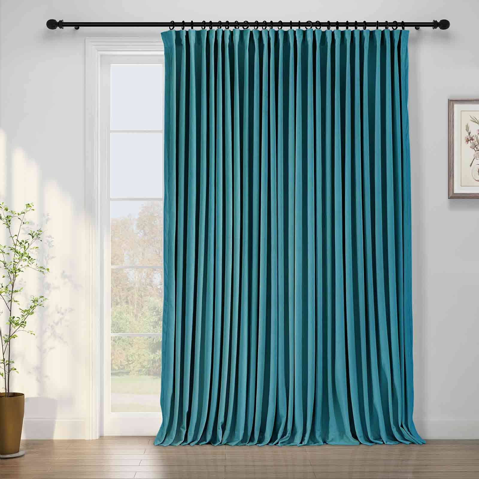 Maillard Velvet Curtains & Drapes Pleated - Image 50