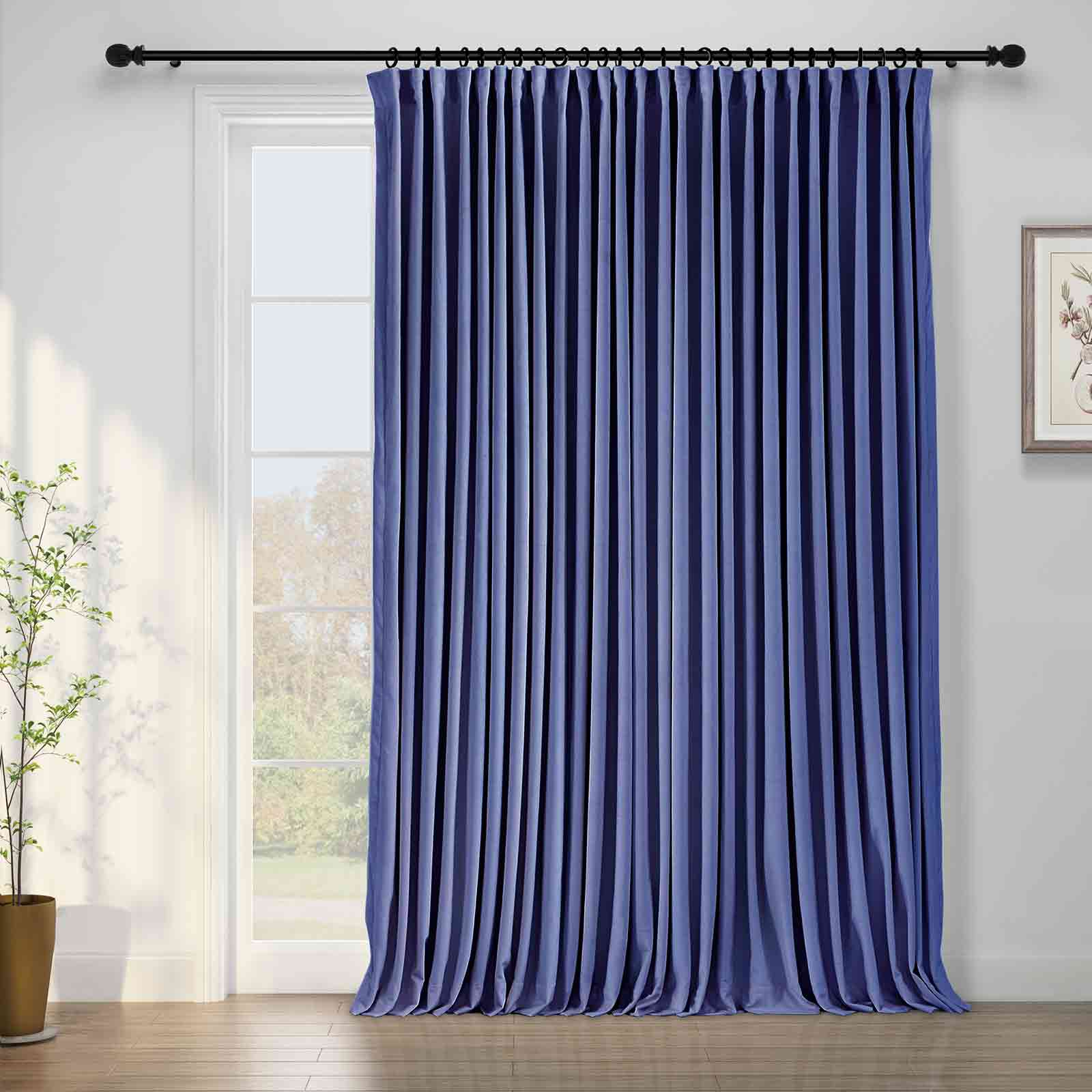Maillard Velvet Curtains & Drapes Pleated - Image 52