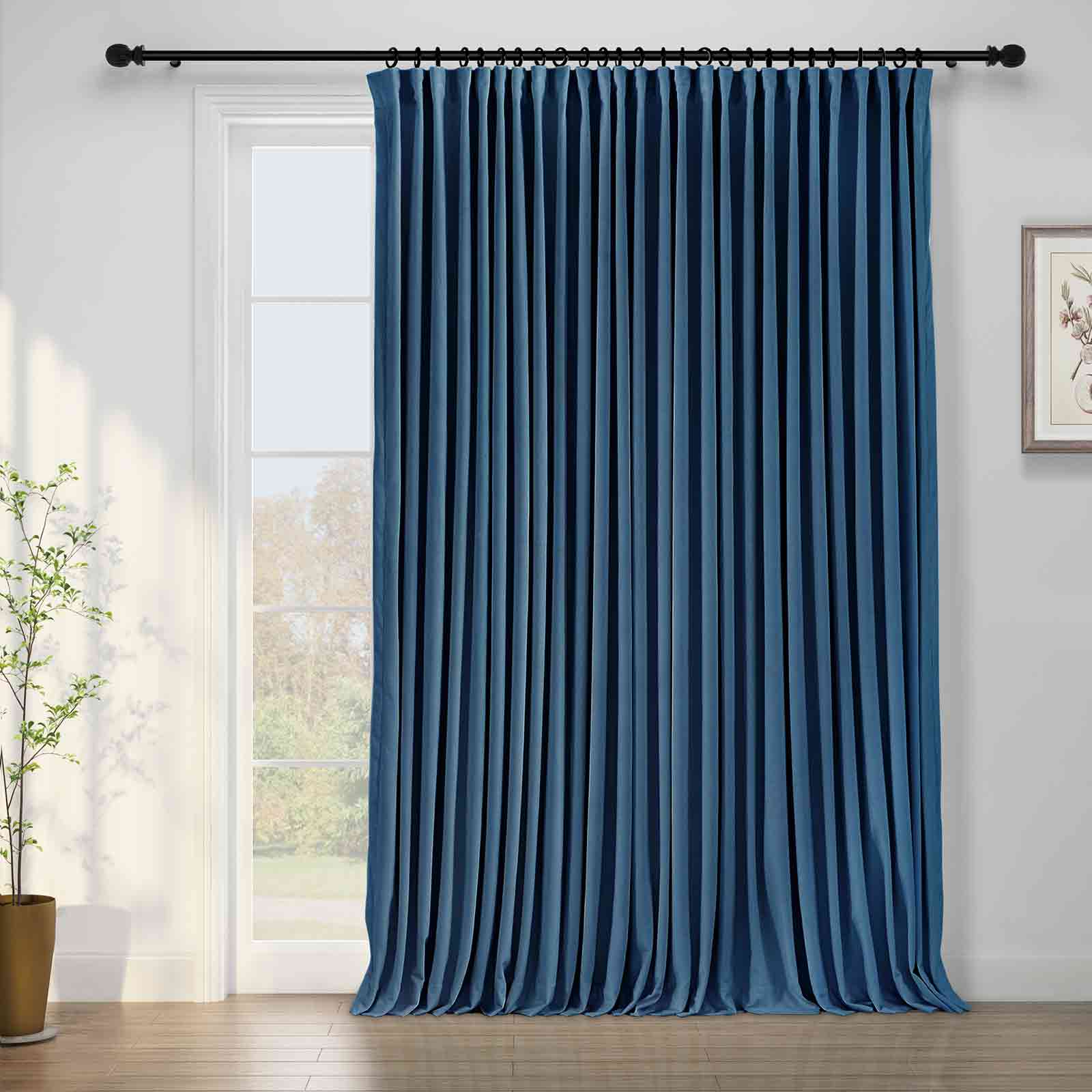 Maillard Velvet Curtains & Drapes Pleated - Image 54
