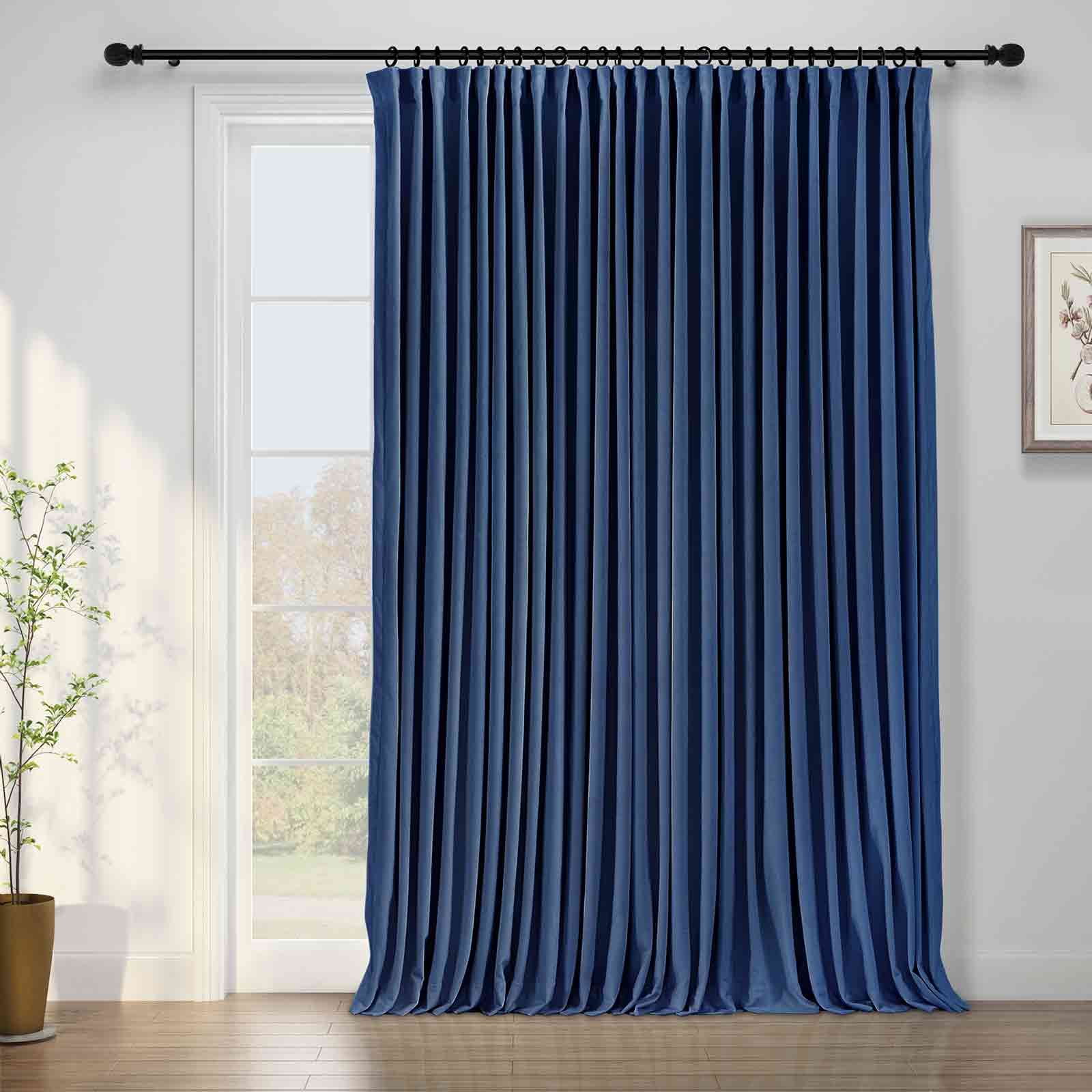 Maillard Velvet Curtains & Drapes Pleated - Image 55