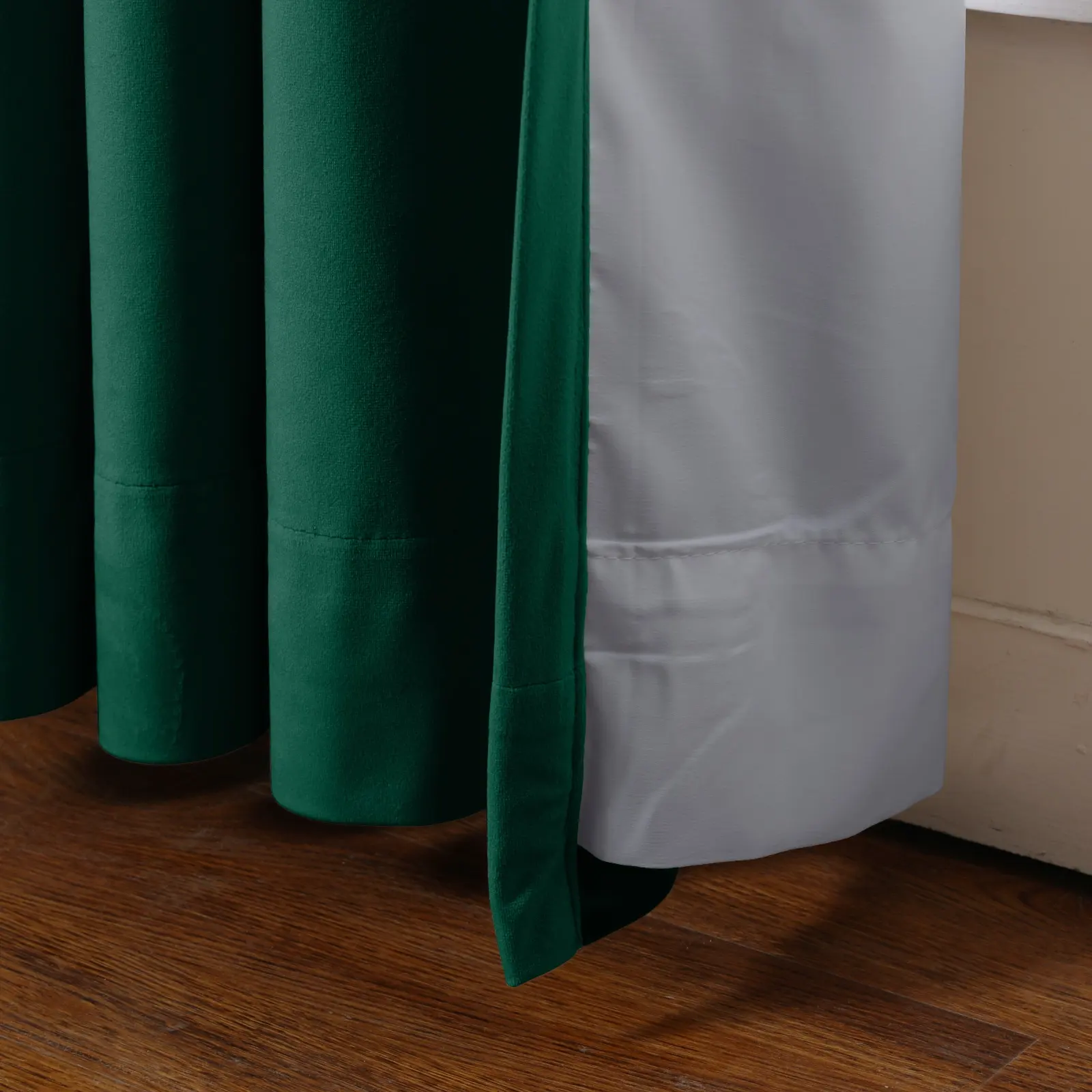 Maillard Velvet Curtains & Drapes Pleated - Image 64
