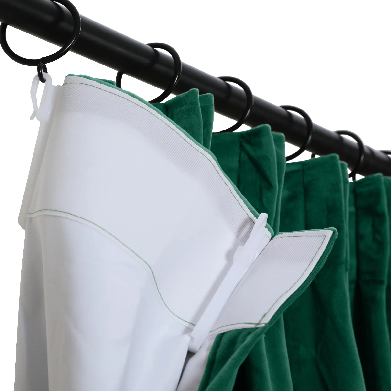 Maillard Velvet Curtains & Drapes Pleated - Image 8