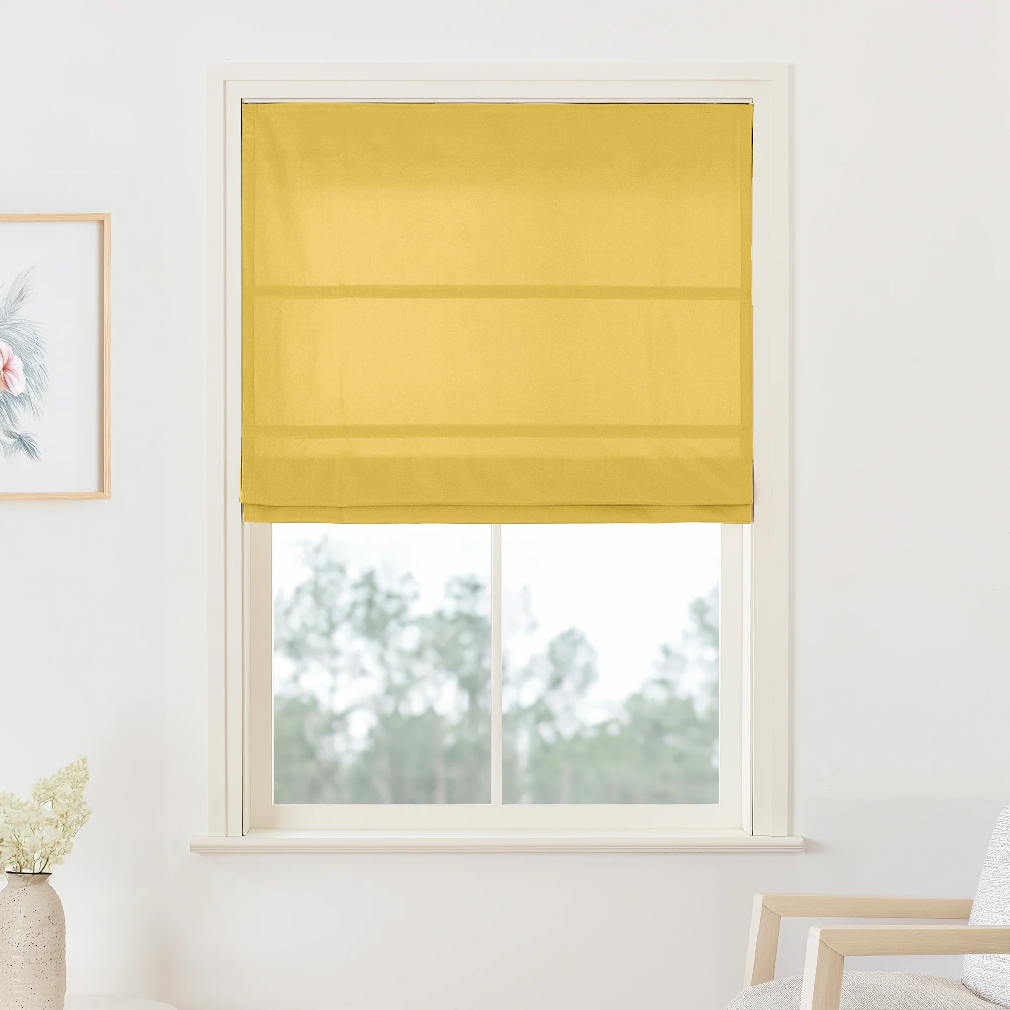 Maillard Velvet Roman Shades & Blinds - Image 18
