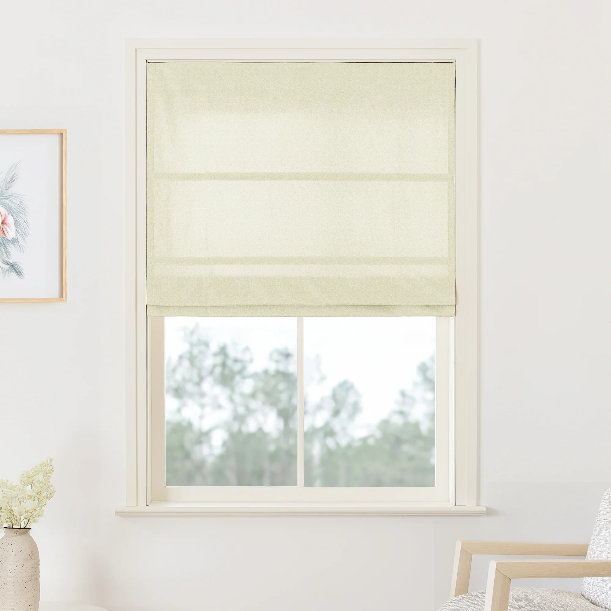 Maillard Velvet Roman Shades & Blinds - Image 28