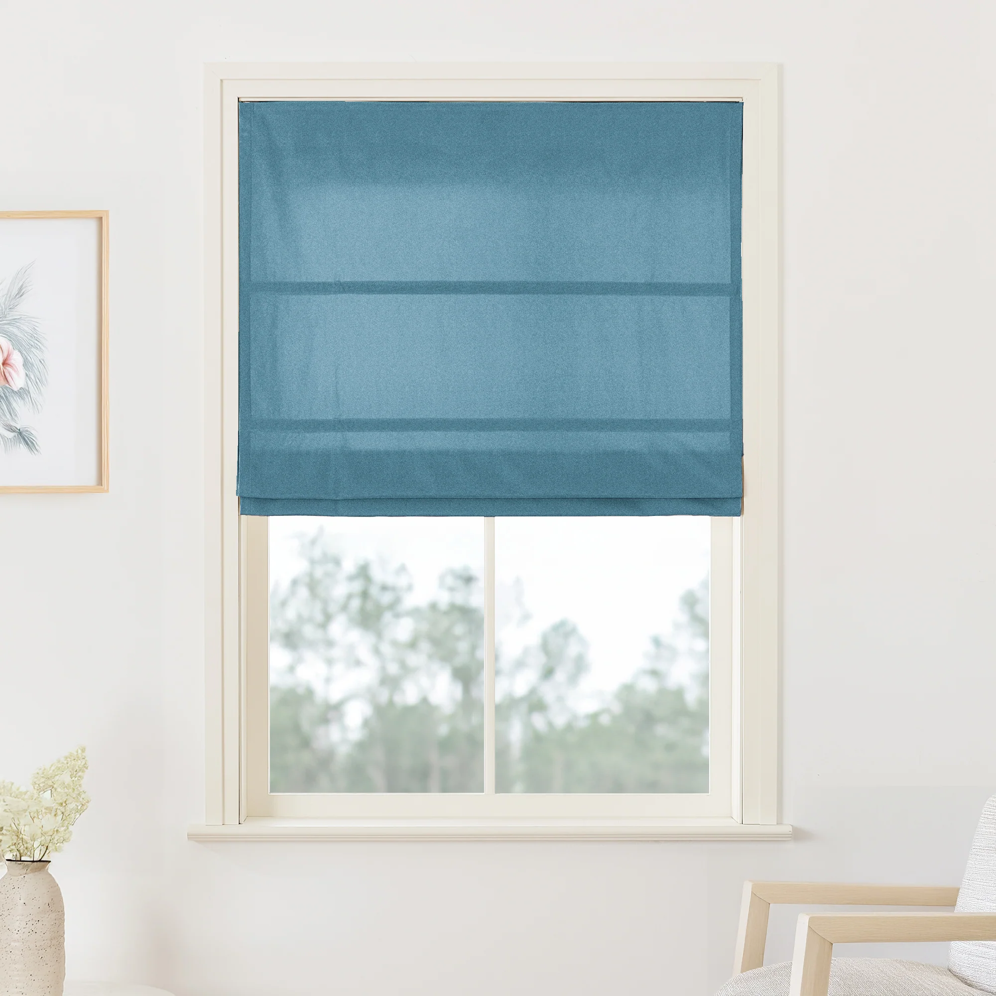 Maillard Velvet Roman Shades & Blinds - Image 30