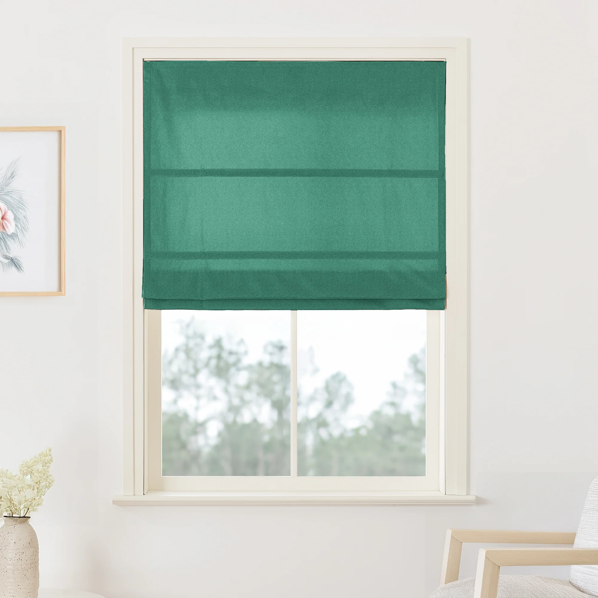 Maillard Velvet Roman Shades & Blinds - Image 31