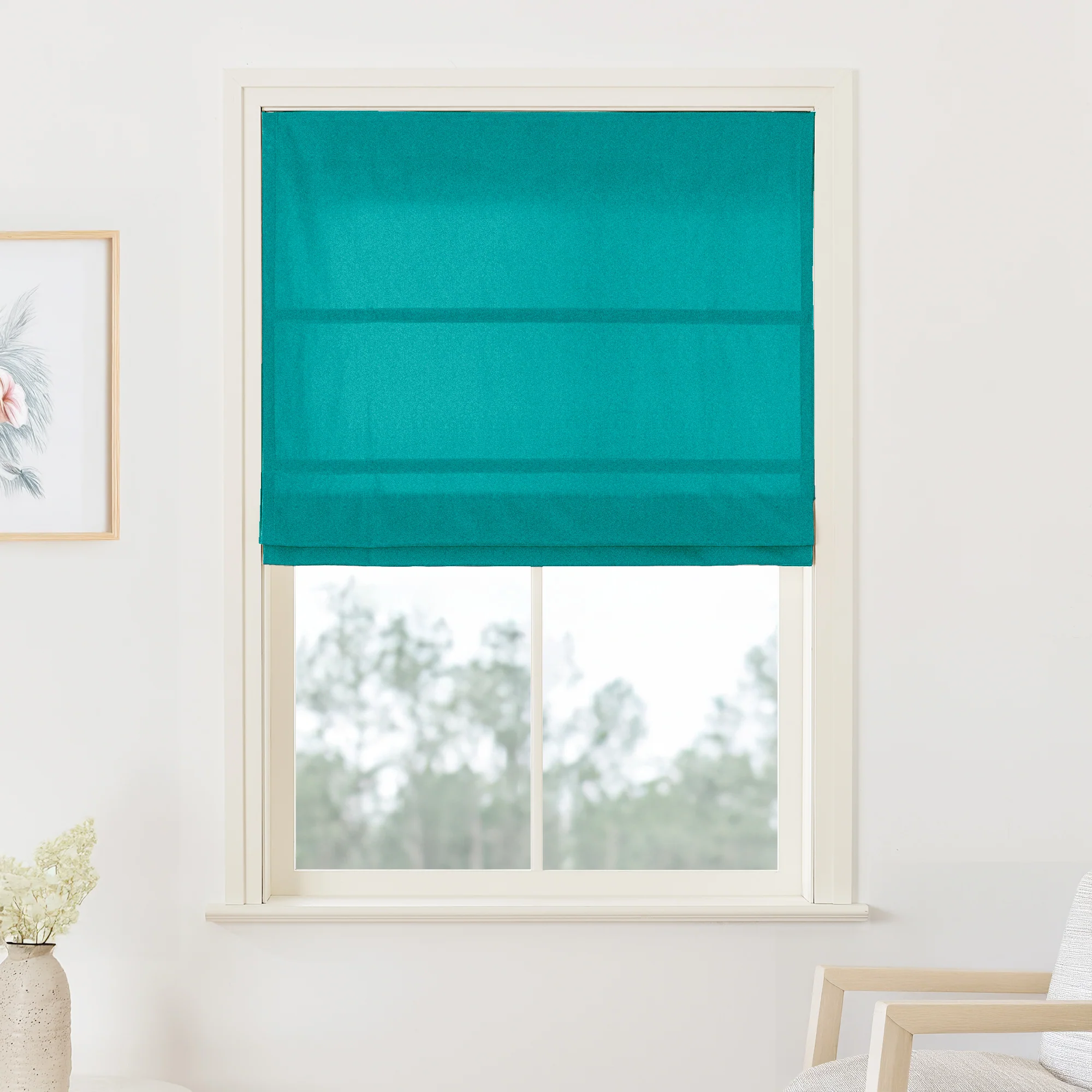 Maillard Velvet Roman Shades & Blinds - Image 38