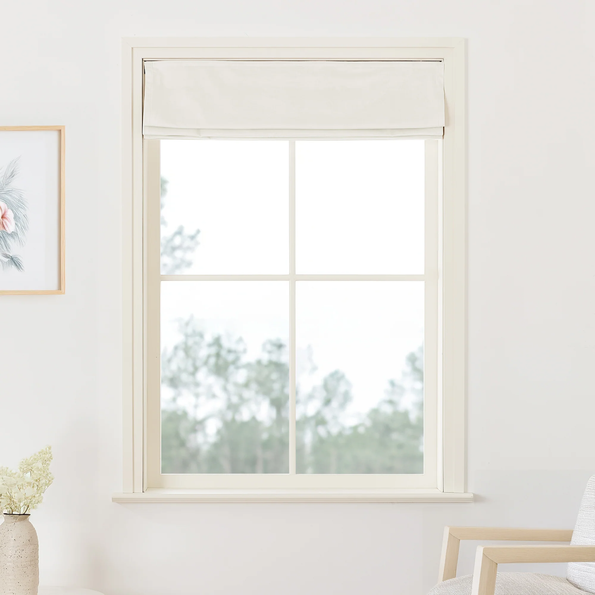 Maillard Velvet Roman Shades & Blinds - Image 4