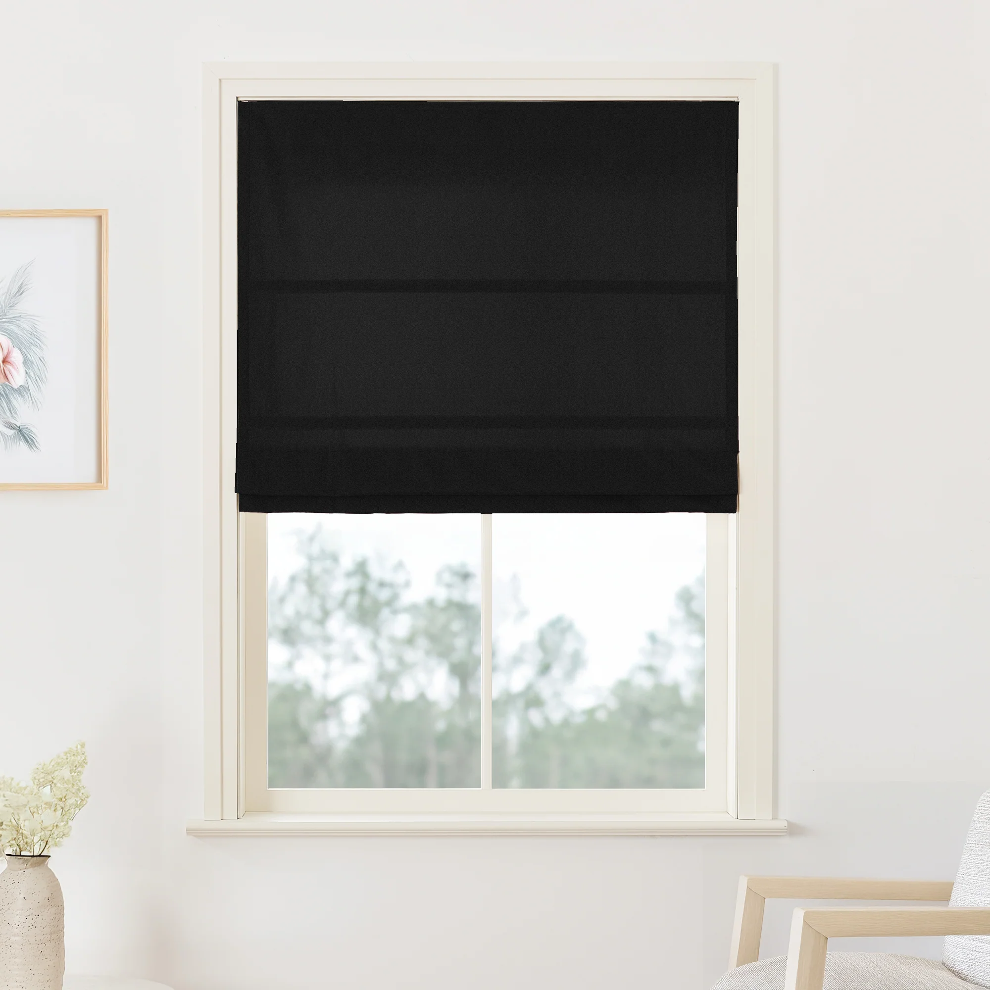 Maillard Velvet Roman Shades & Blinds - Image 6