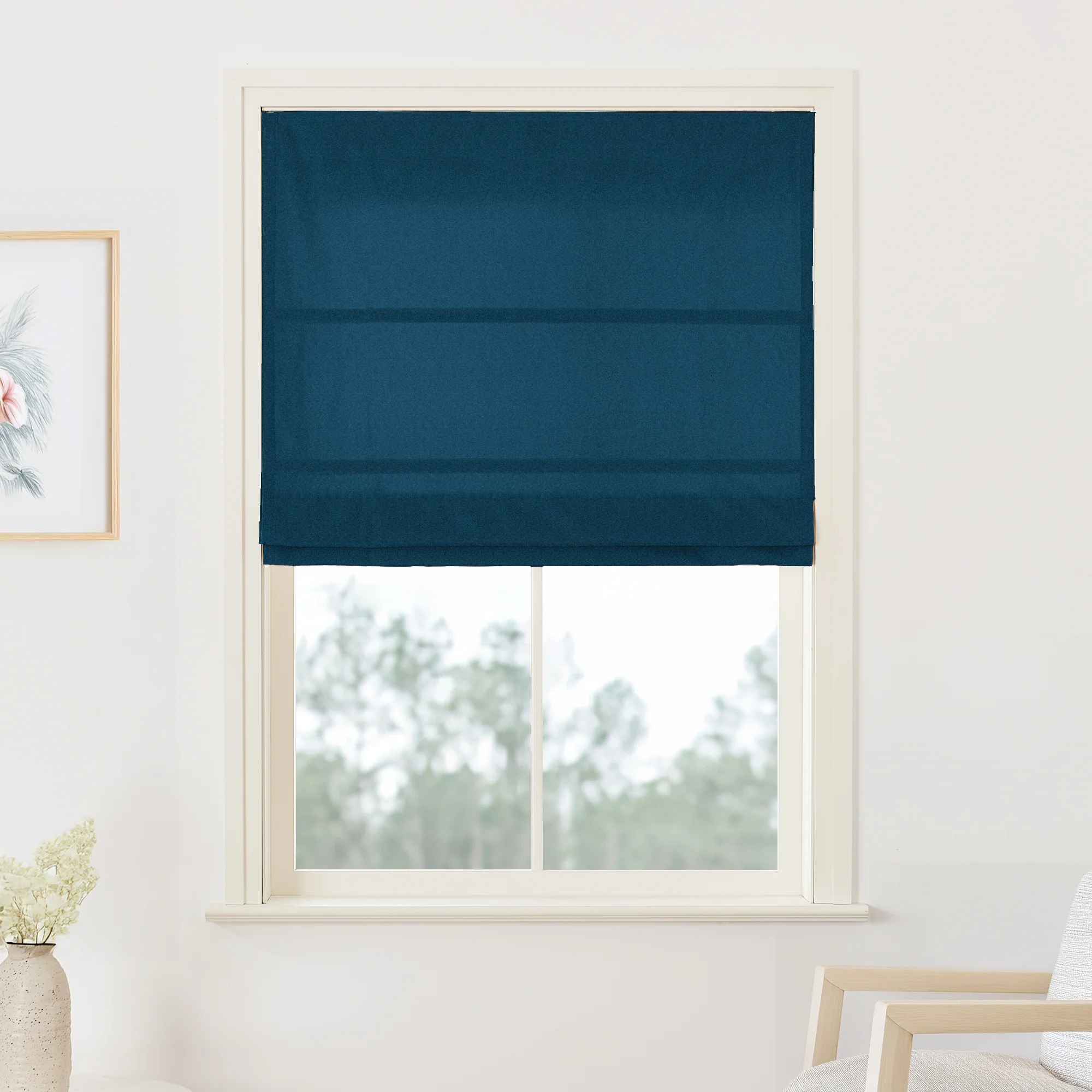Maillard Velvet Roman Shades & Blinds - Image 8