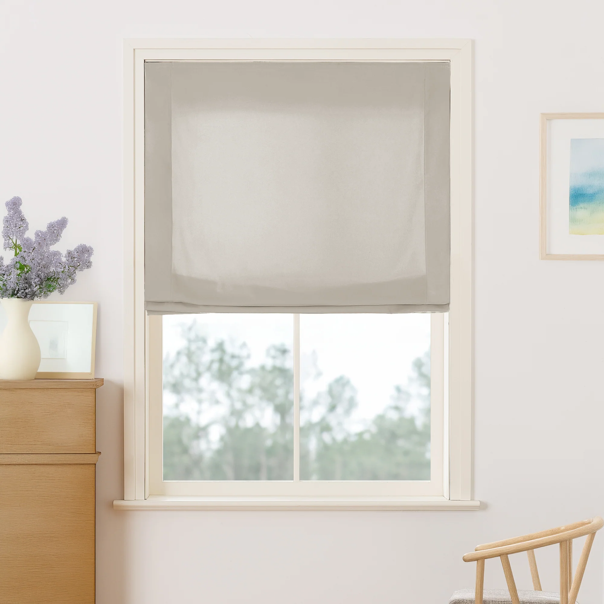 Maillard Velvet Roman Shades & Blinds | Relaxed - Image 10