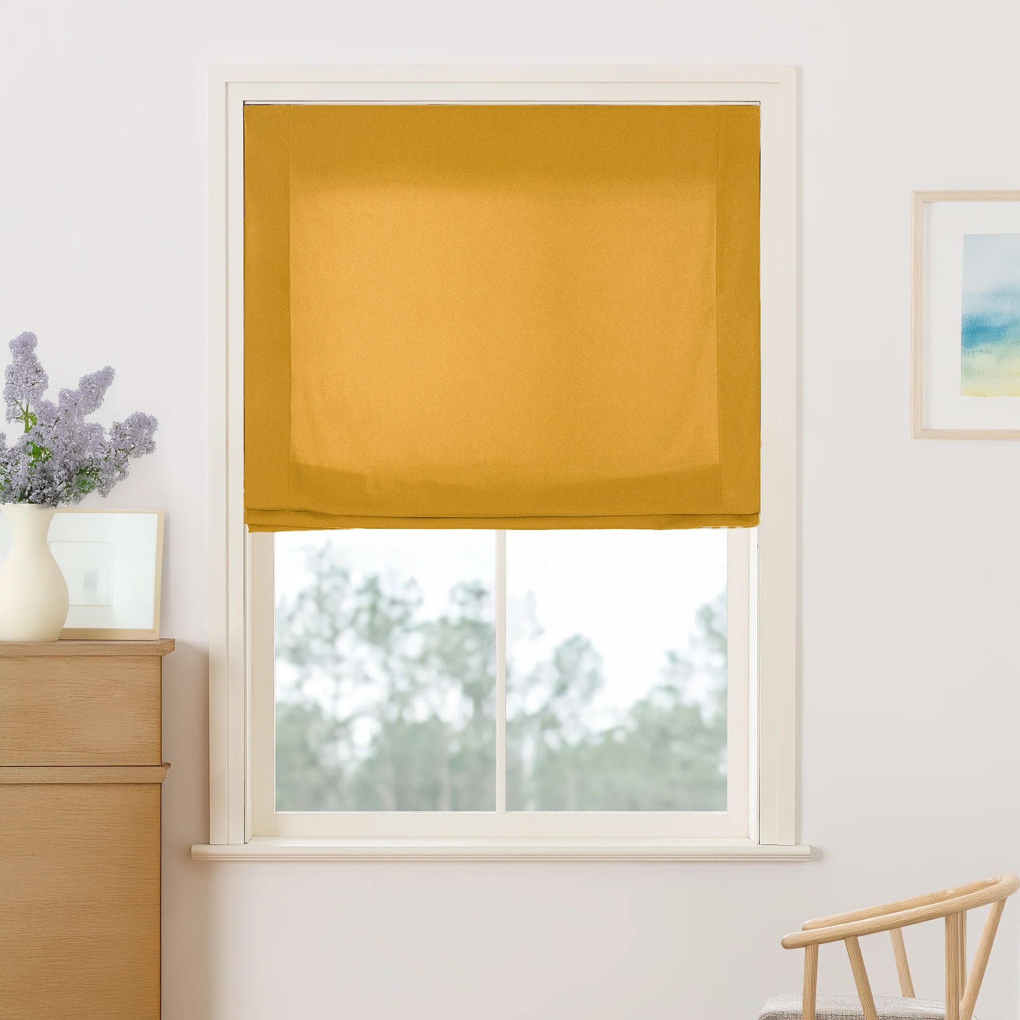 Maillard Velvet Roman Shades & Blinds | Relaxed - Image 19