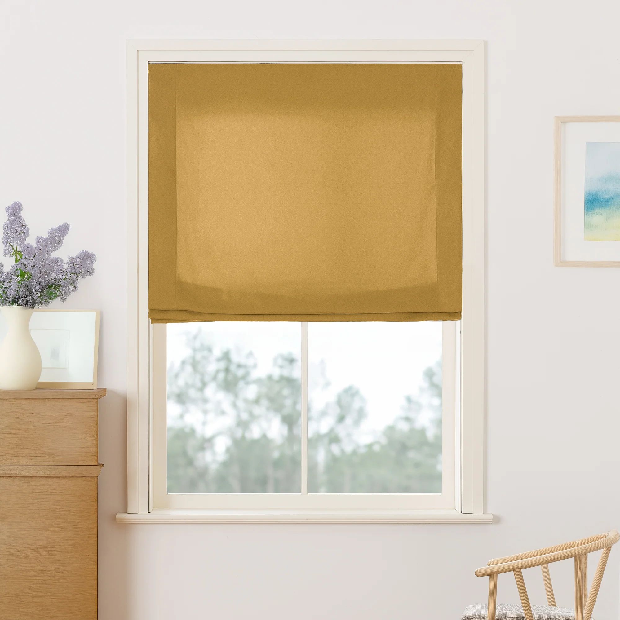 Maillard Velvet Roman Shades & Blinds | Relaxed - Image 20