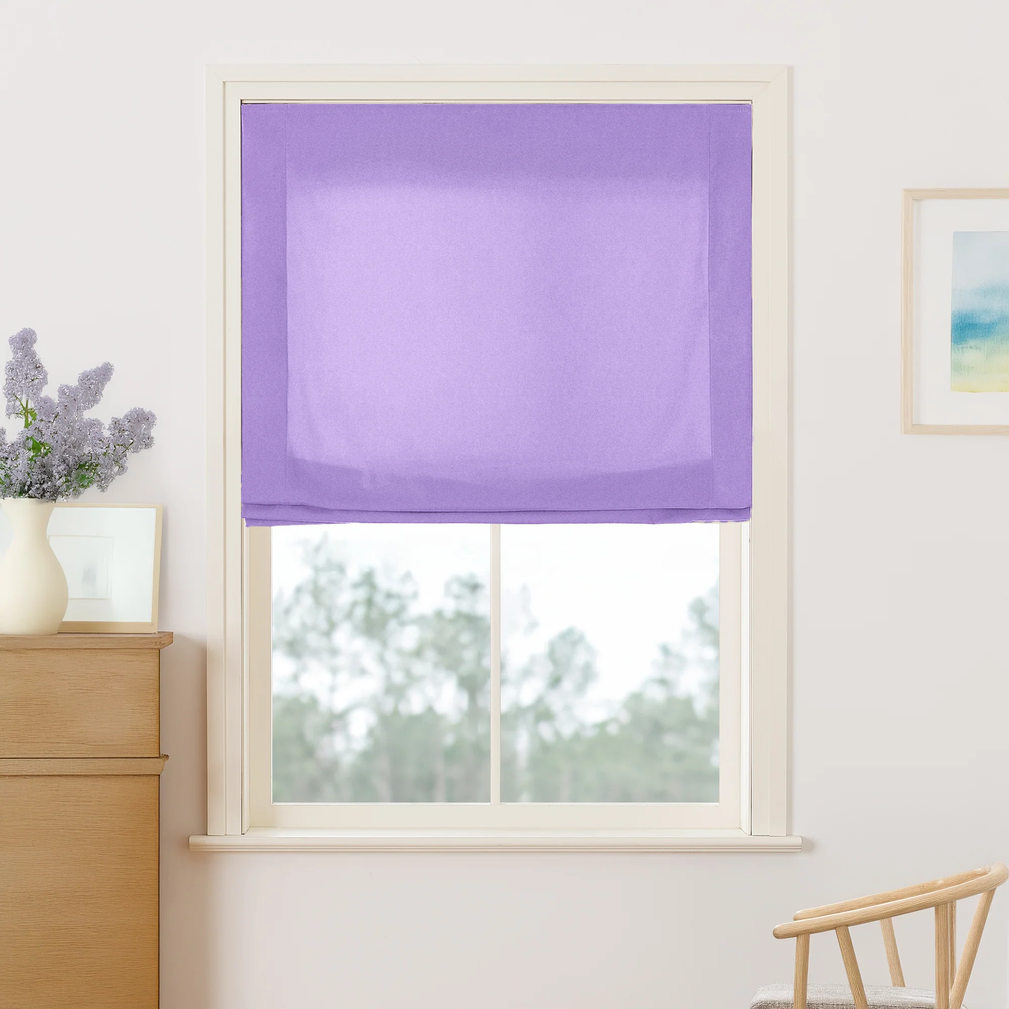 Maillard Velvet Roman Shades & Blinds | Relaxed - Image 21