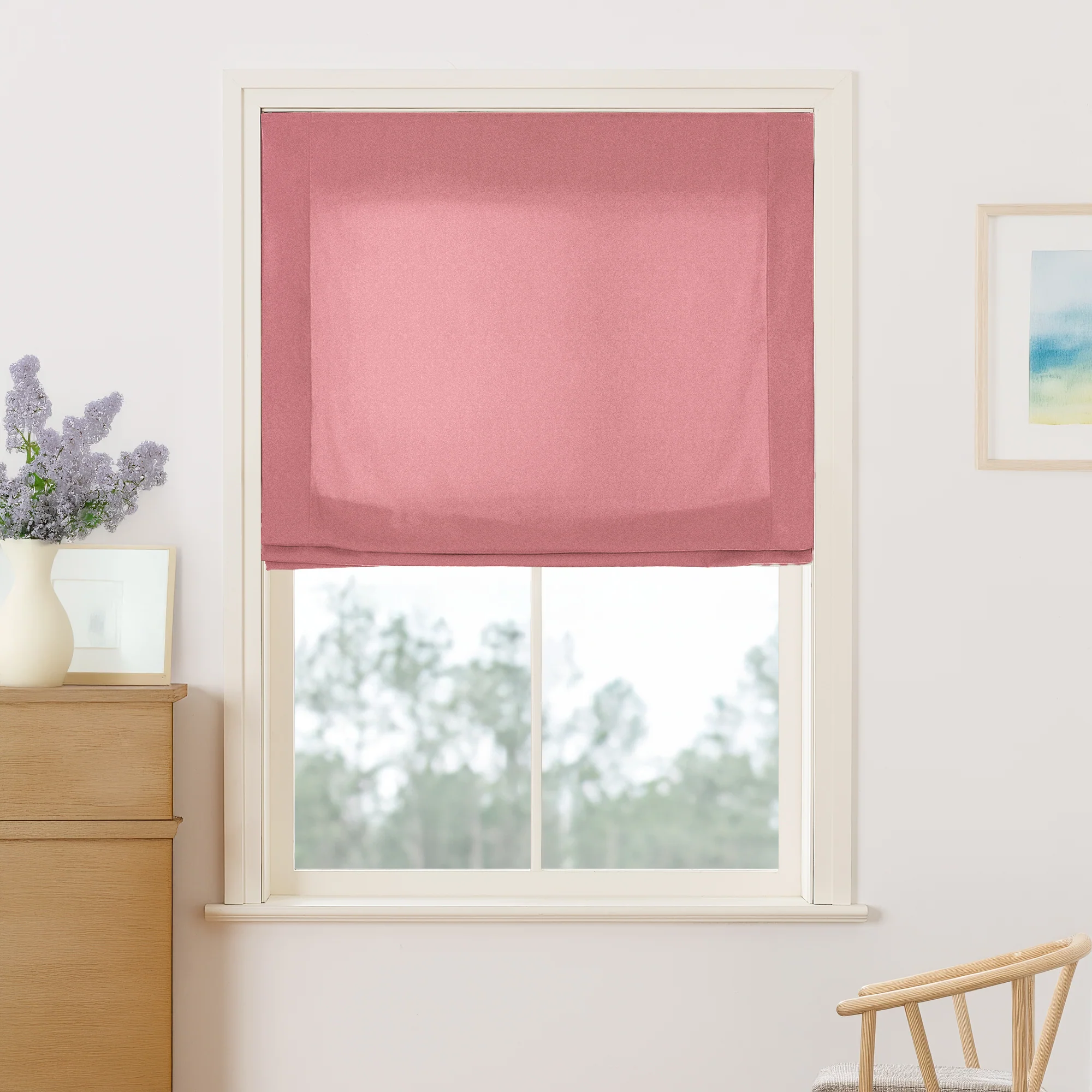 Maillard Velvet Roman Shades & Blinds | Relaxed - Image 23