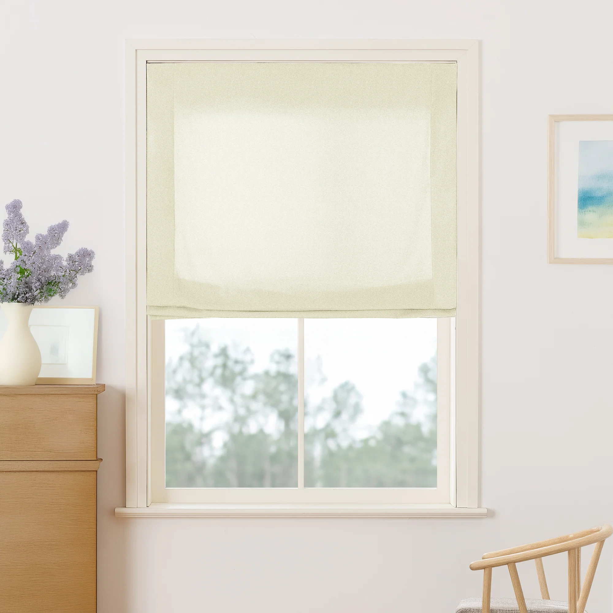 Maillard Velvet Roman Shades & Blinds | Relaxed - Image 28