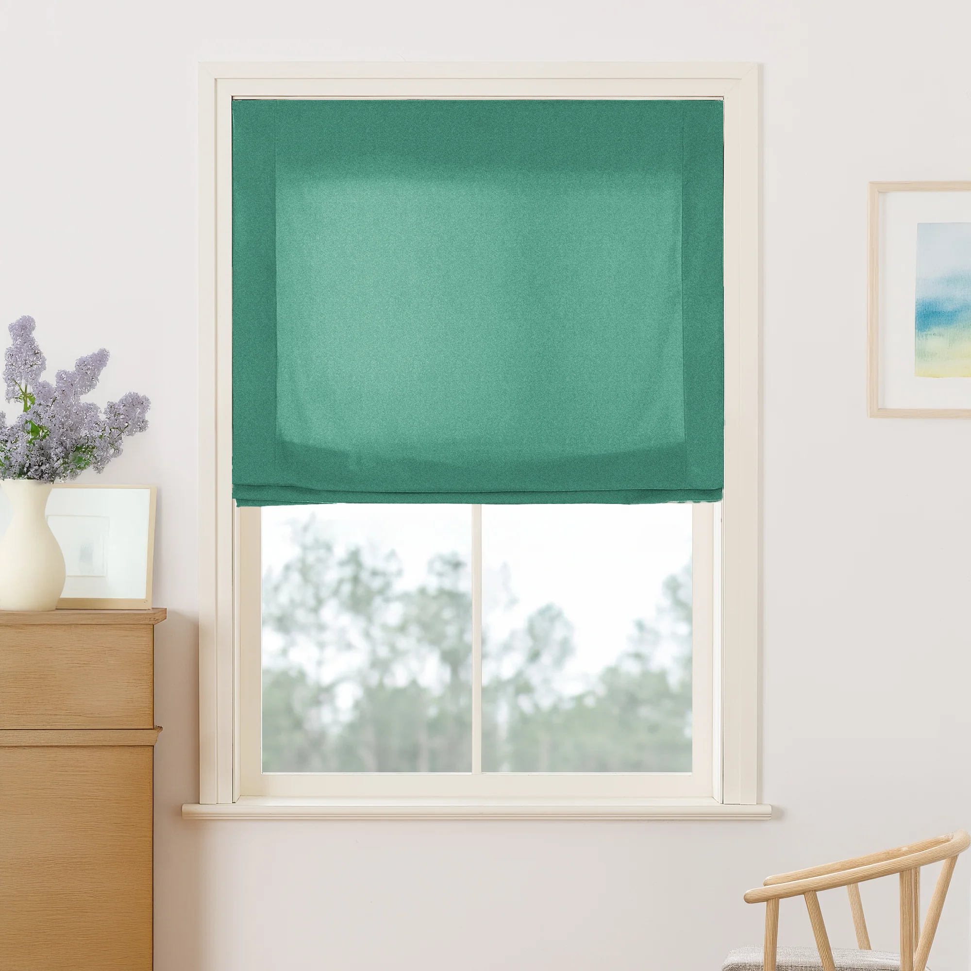 Maillard Velvet Roman Shades & Blinds | Relaxed - Image 31
