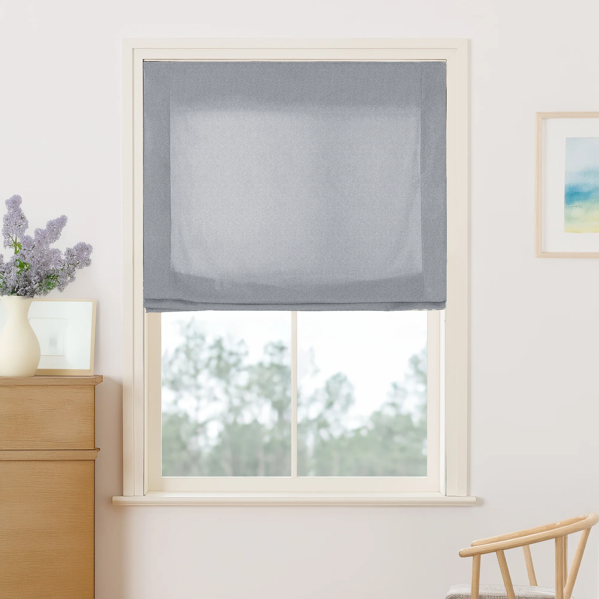 Maillard Velvet Roman Shades & Blinds | Relaxed - Image 32