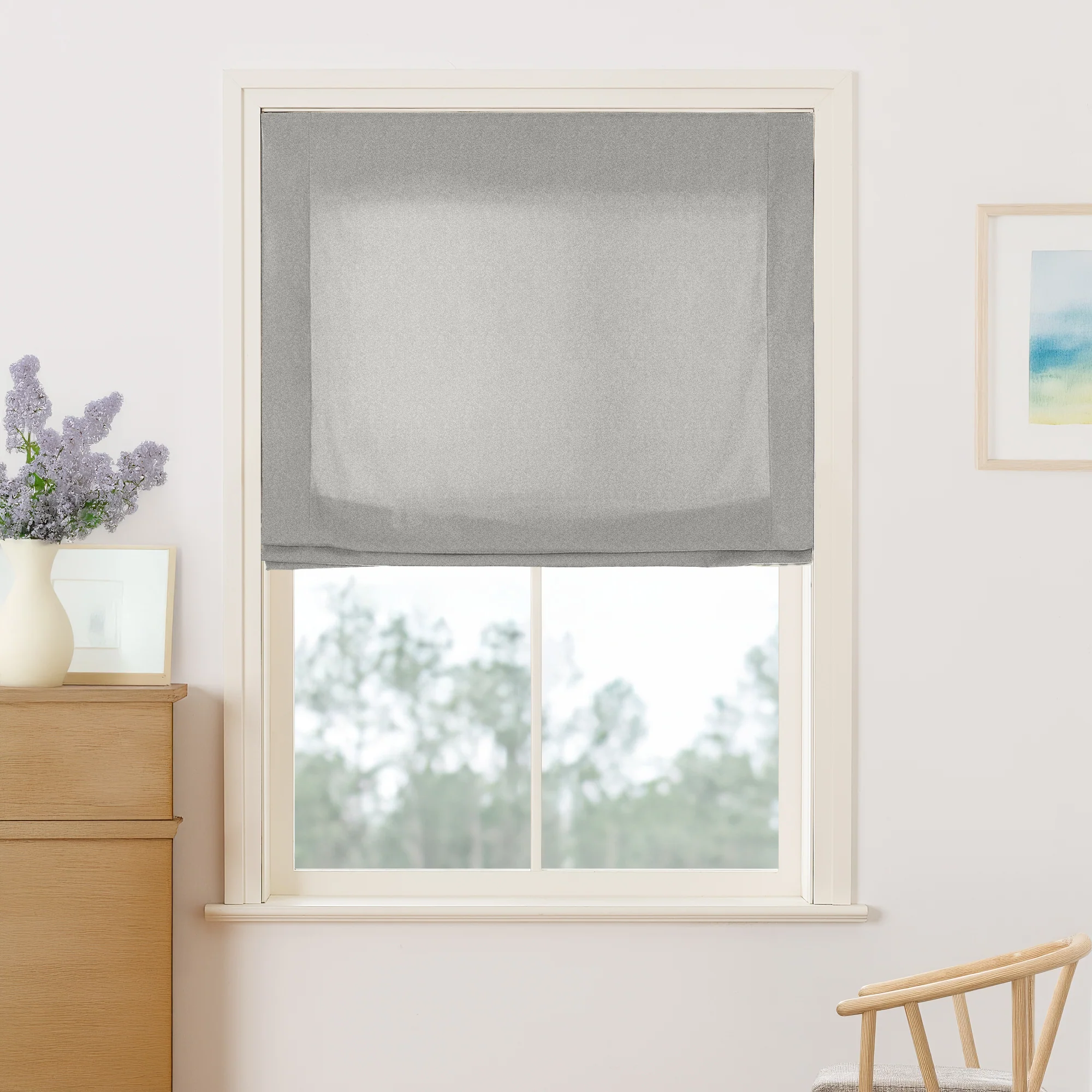 Maillard Velvet Roman Shades & Blinds | Relaxed - Image 34