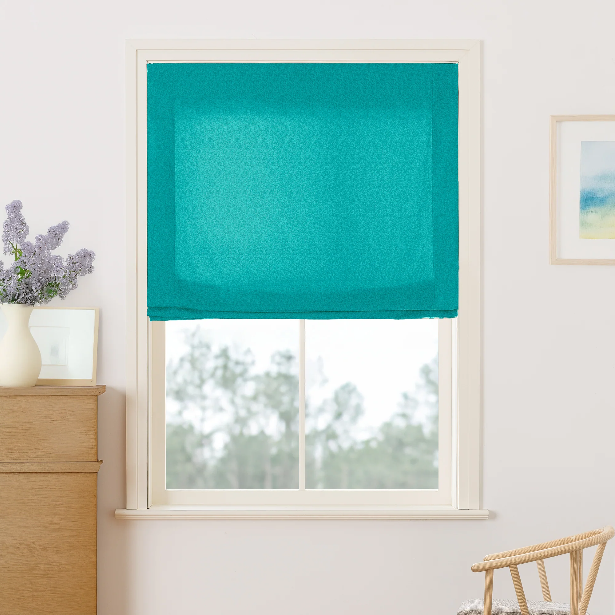 Maillard Velvet Roman Shades & Blinds | Relaxed - Image 38