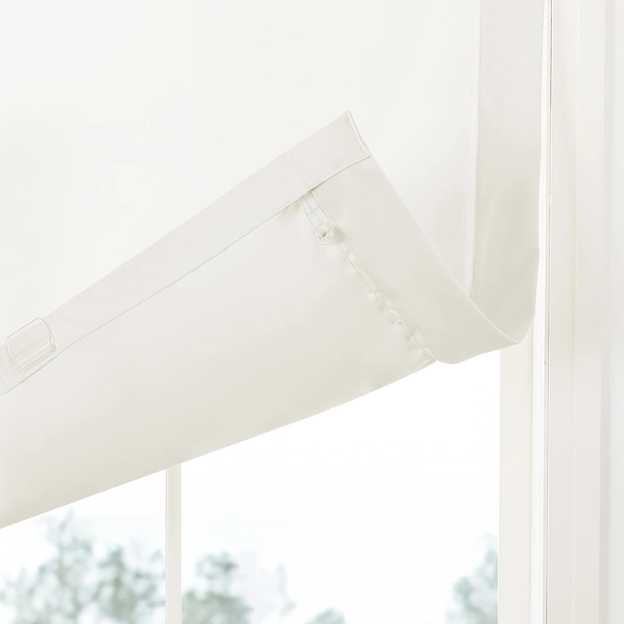 Maillard Velvet Roman Shades & Blinds | Relaxed - Image 5