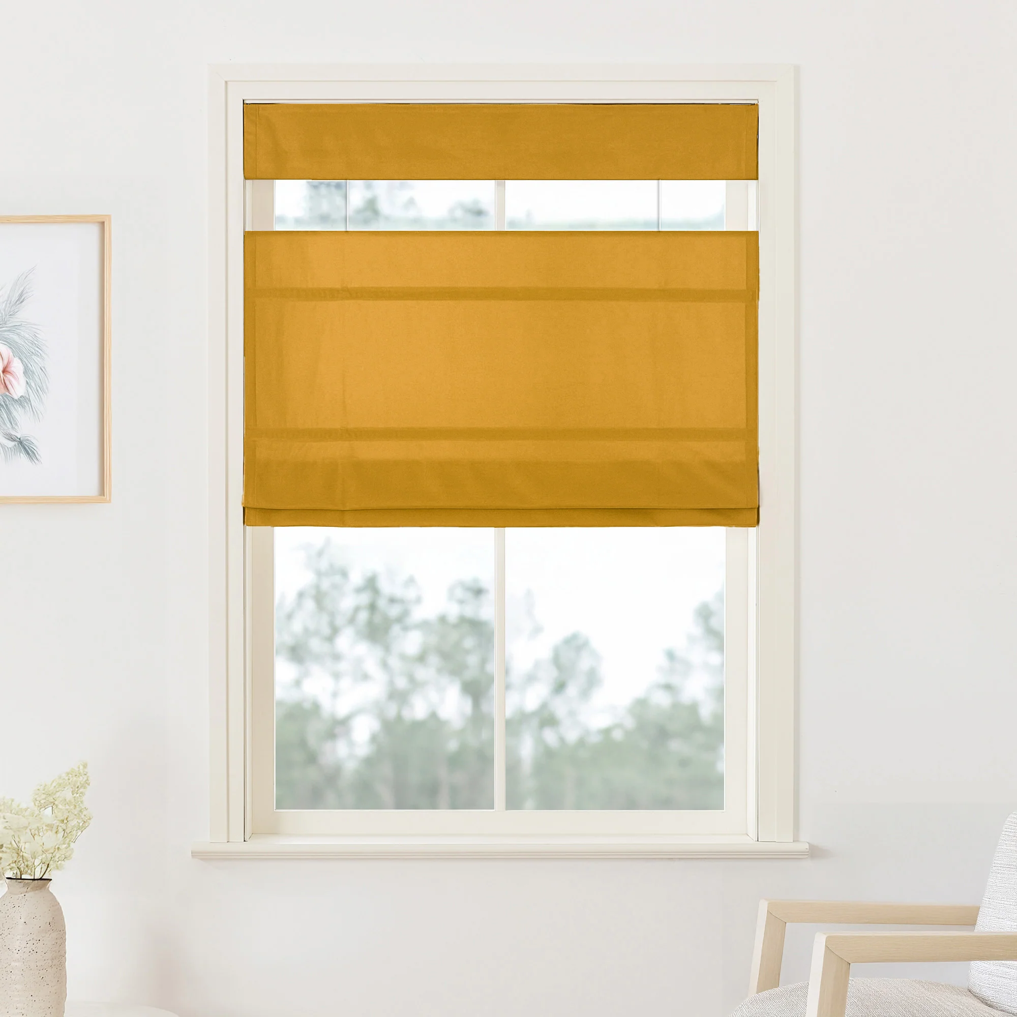 Maillard Velvet Roman Shades & Blinds | Top Down Bottom Up - Image 18