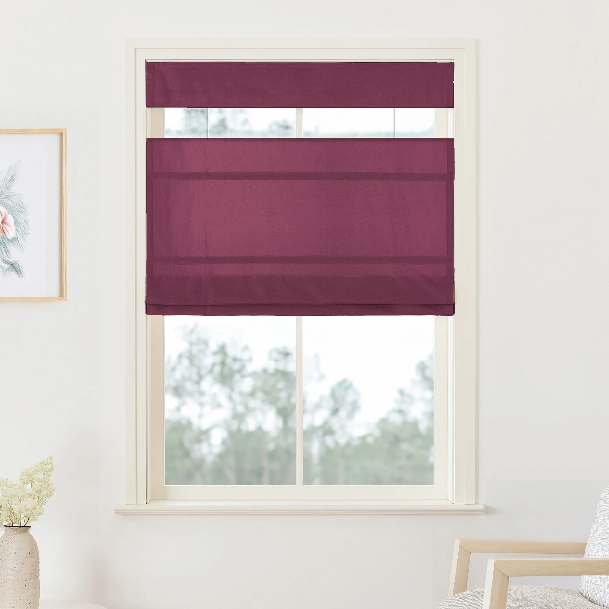 Maillard Velvet Roman Shades & Blinds | Top Down Bottom Up - Image 23