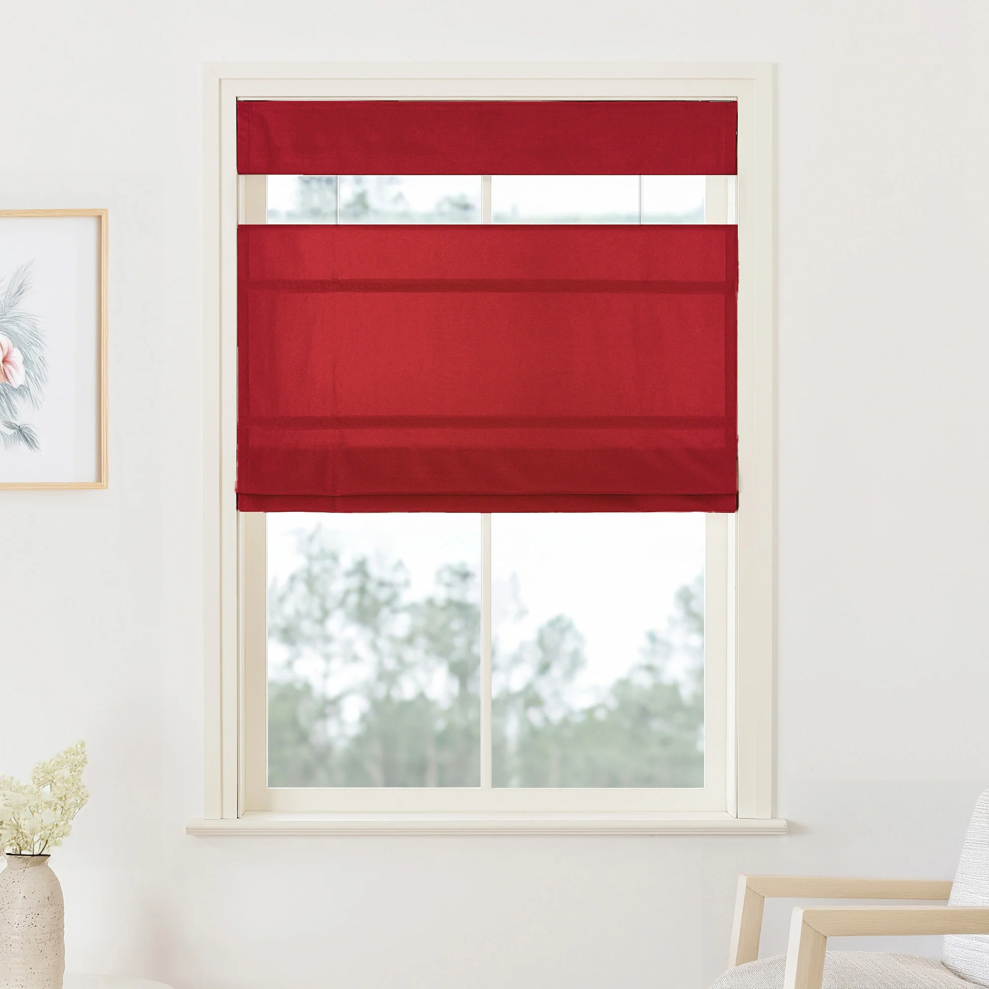 Maillard Velvet Roman Shades & Blinds | Top Down Bottom Up - Image 24
