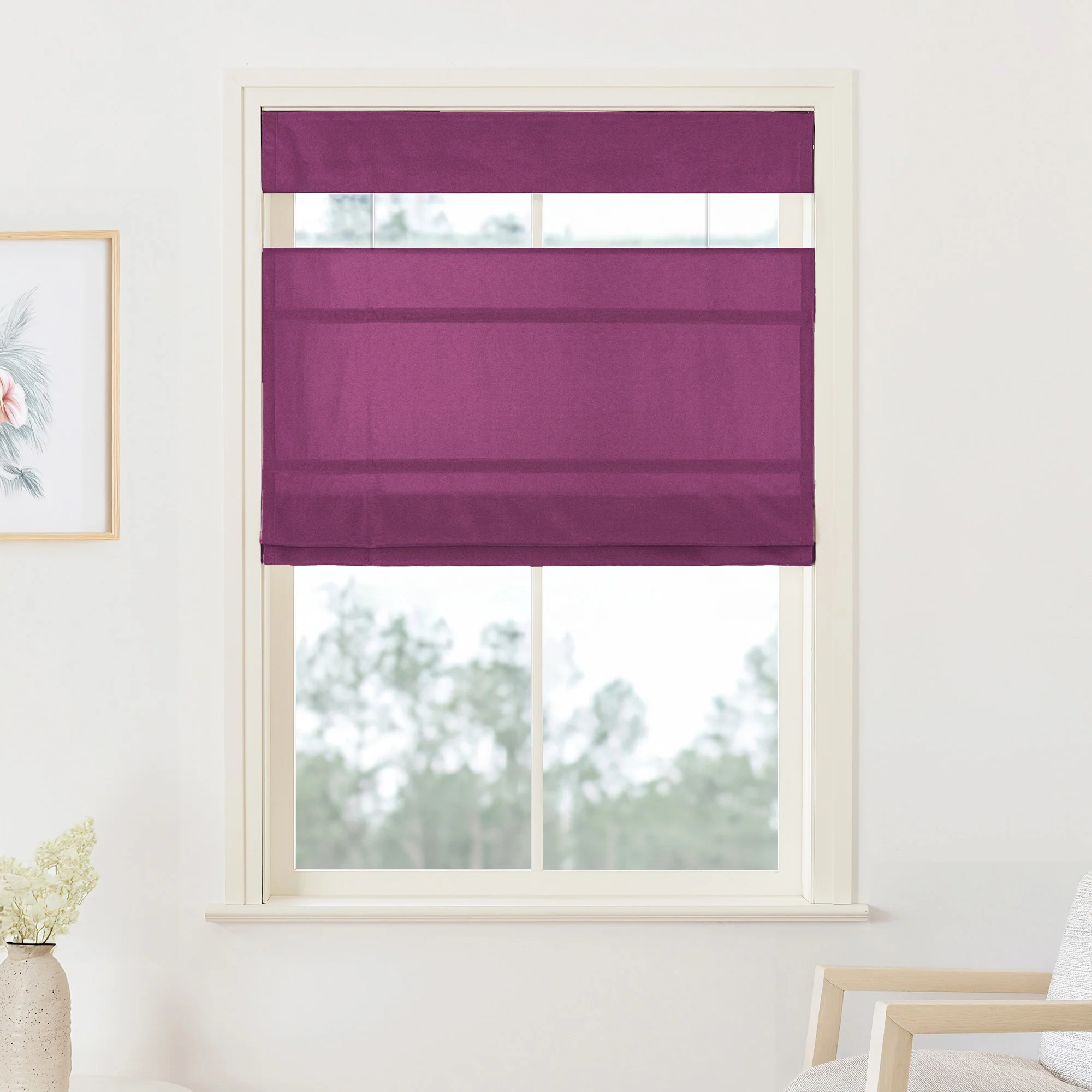 Maillard Velvet Roman Shades & Blinds | Top Down Bottom Up - Image 26