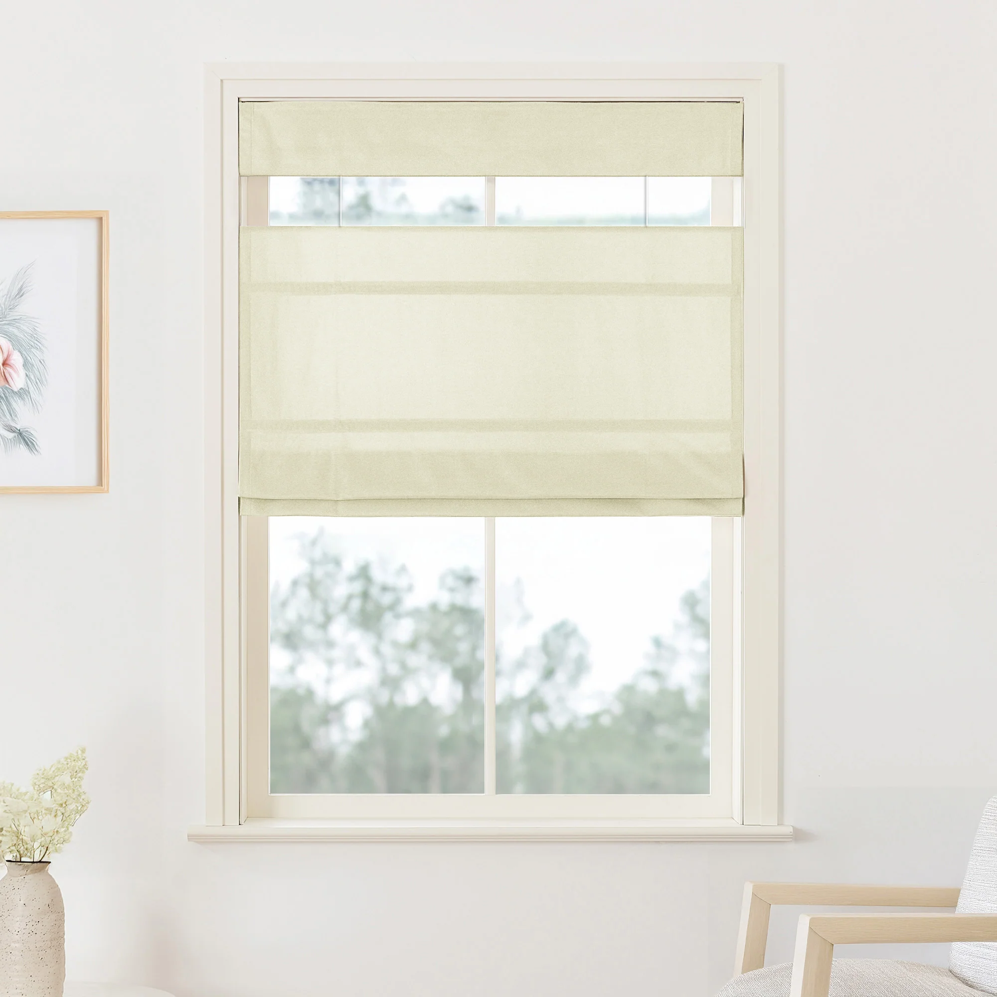 Maillard Velvet Roman Shades & Blinds | Top Down Bottom Up - Image 27